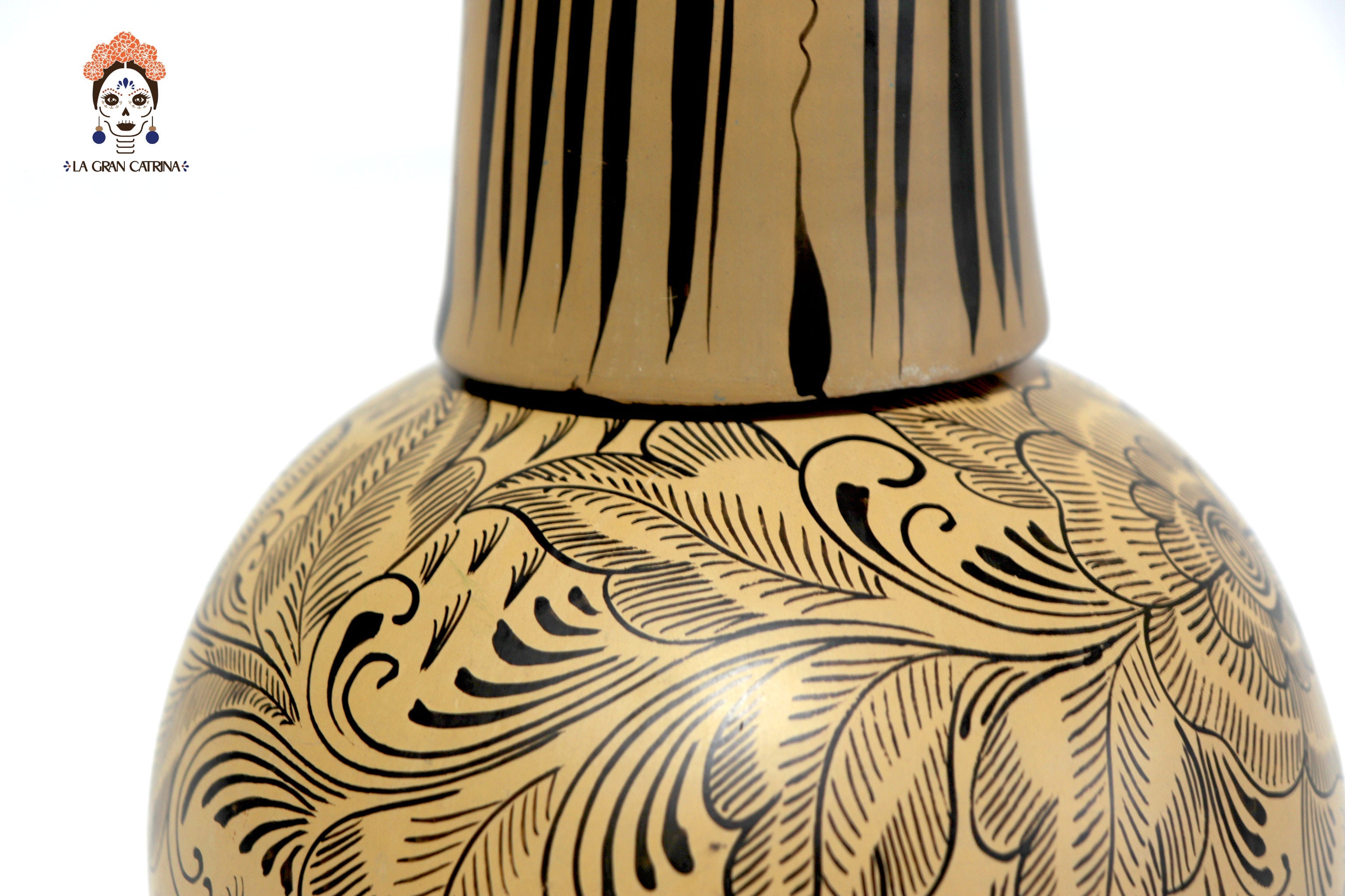 Cerámica yellow with vaso - Huancito - 9.1 in. - Made to Order Huancito