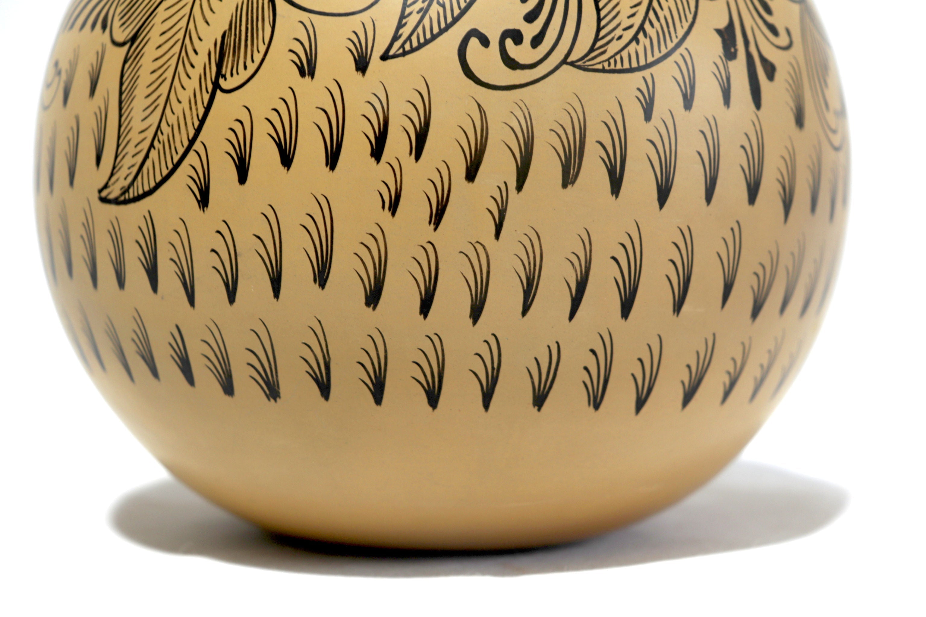 Cerámica yellow with vaso - Huancito - 9.1 in. - Made to Order Huancito