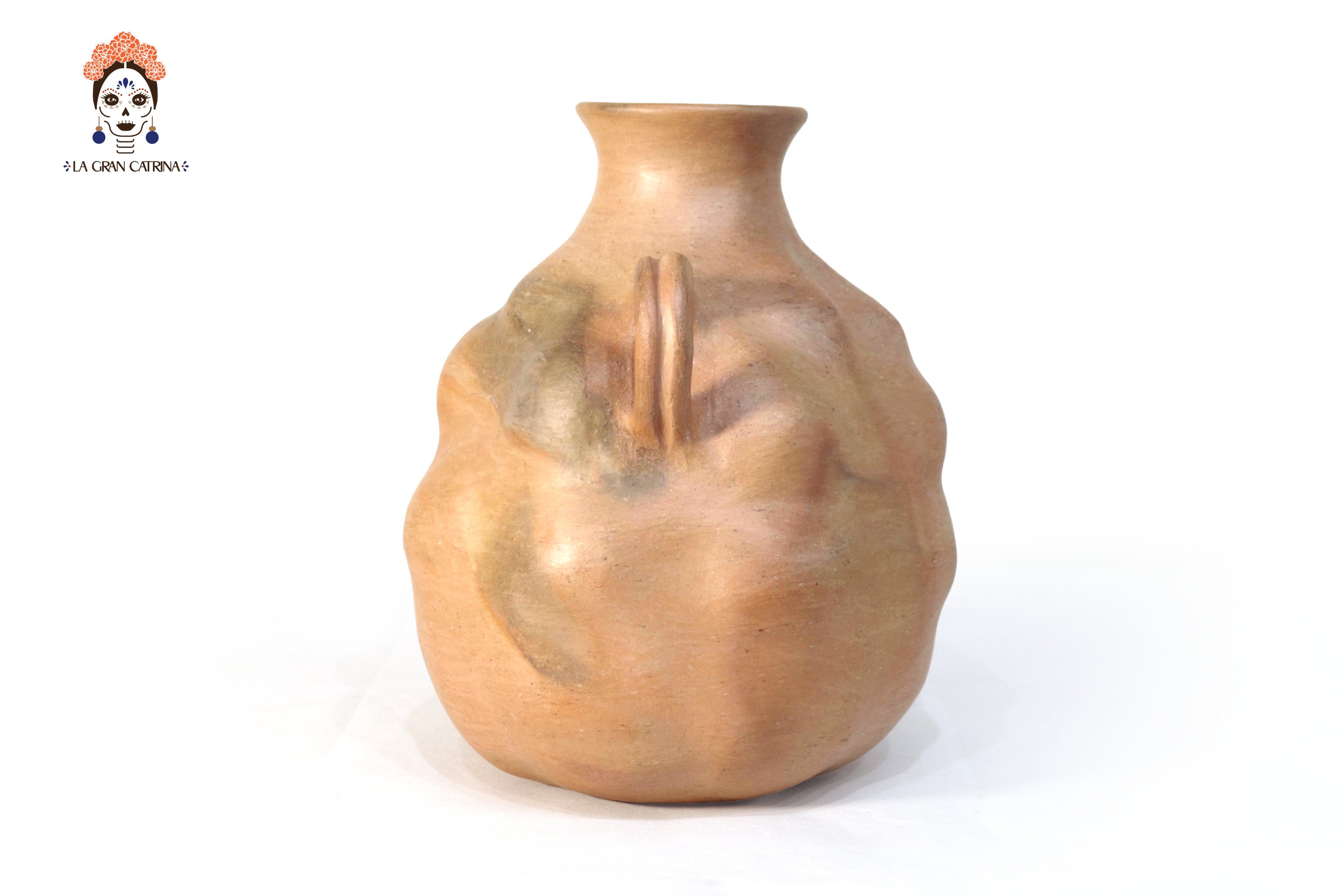 Vessel Ancestral Mixe rounded - 9.8 in. Silvia Mixe