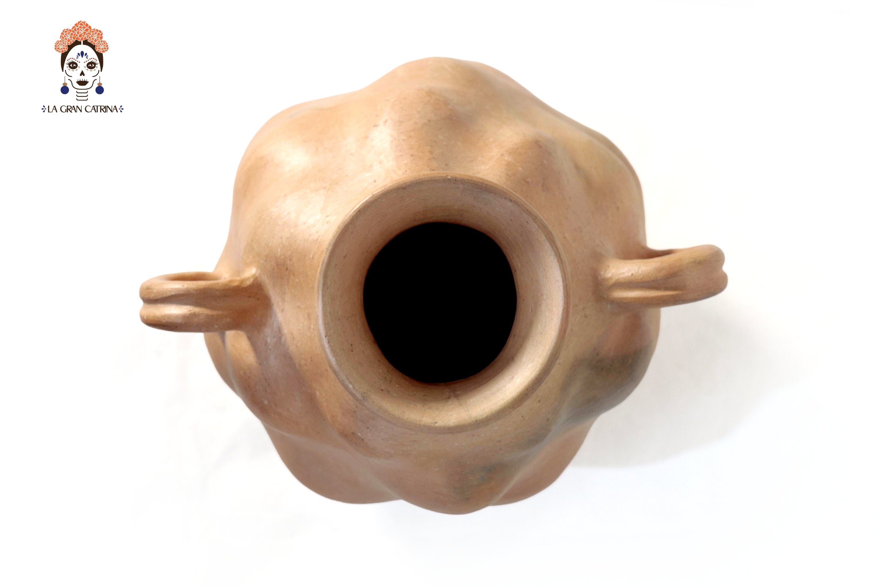 Vessel Ancestral Mixe rounded - 9.8 in. Silvia Mixe