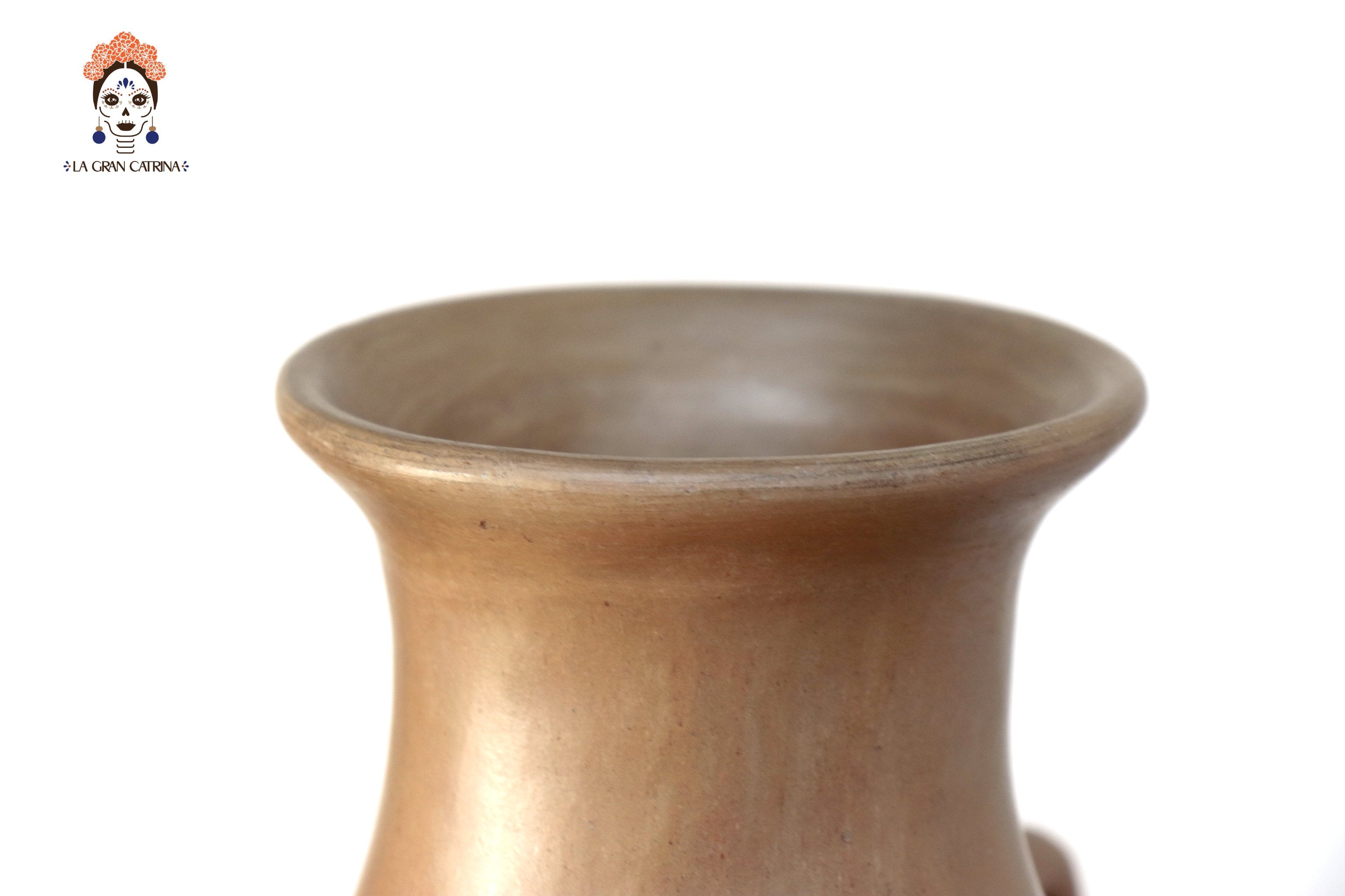 Vessel Ancestral Mixe with lizard handles - 17.7 in. Pendiente