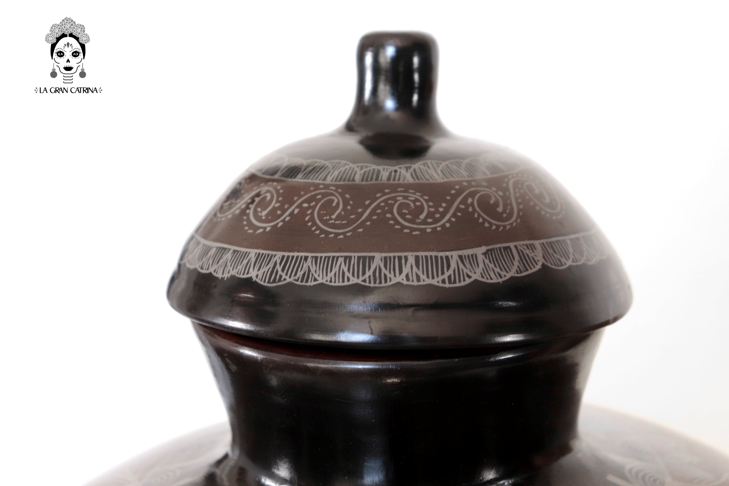 Vase of birds brown - Huancito - 14.9 in. Pablo Huancito
