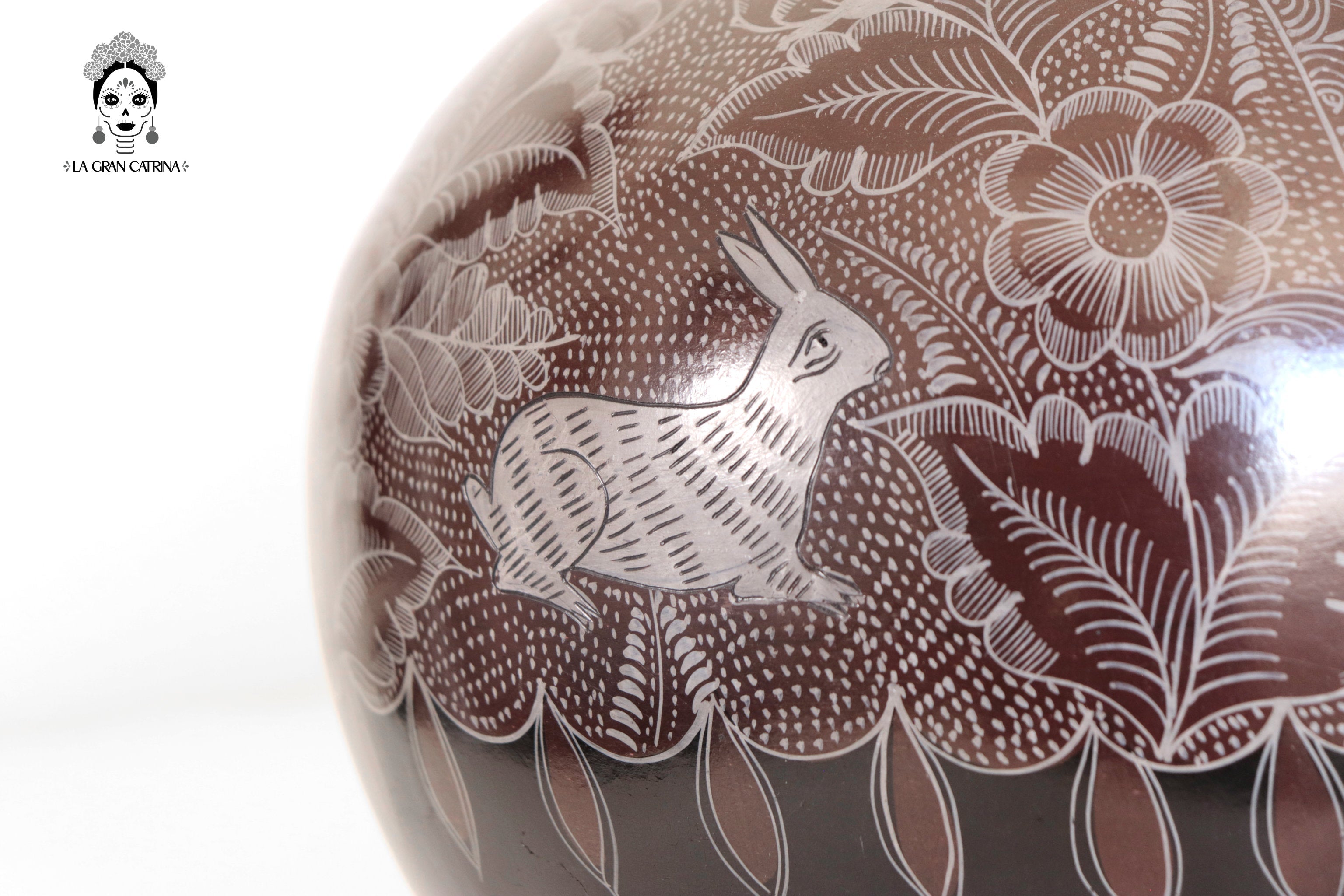 Vase of birds brown - Huancito - 14.9 in. Pablo Huancito