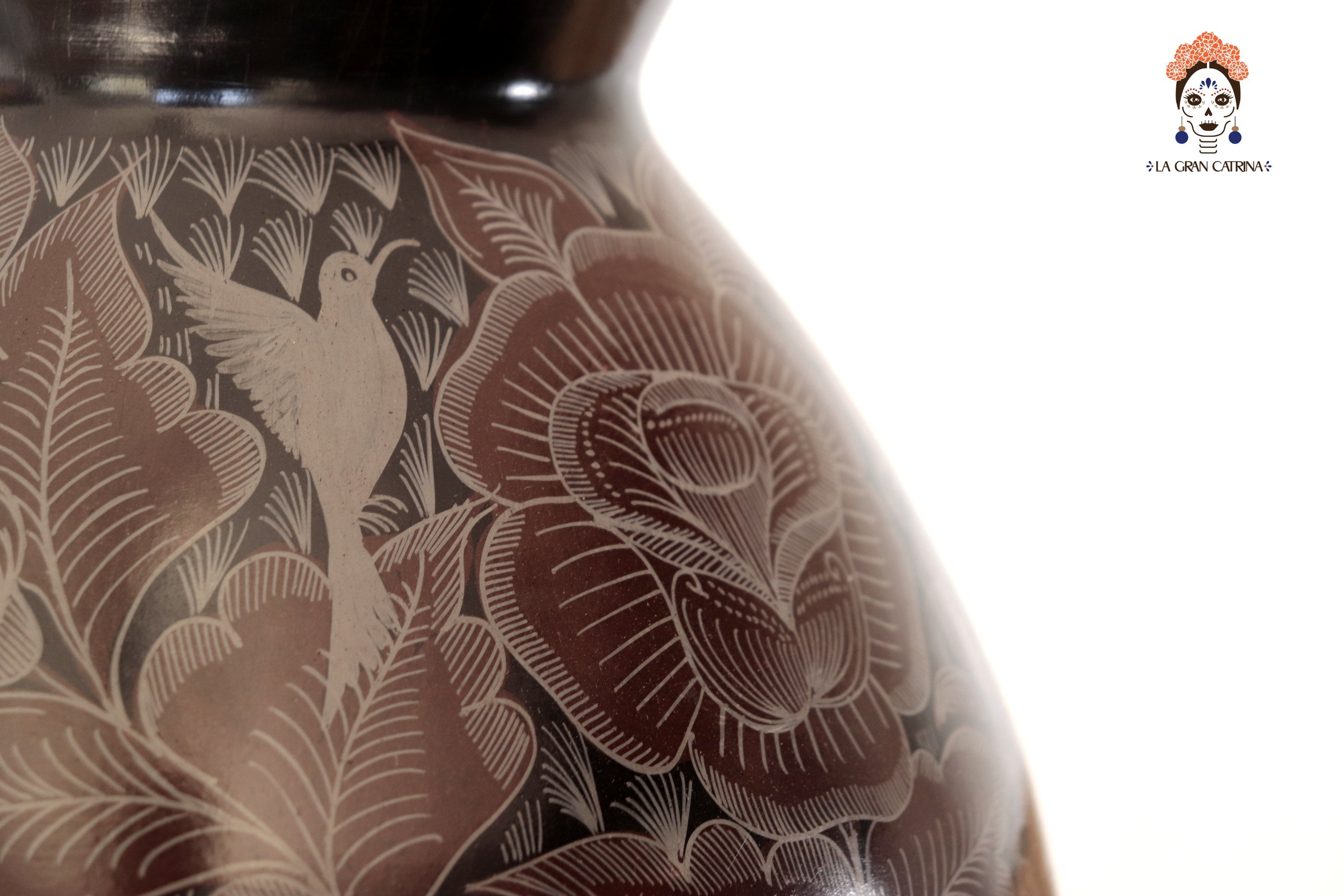 Vase Coyote - Huancito - 20.6 in. Pablo Huancito