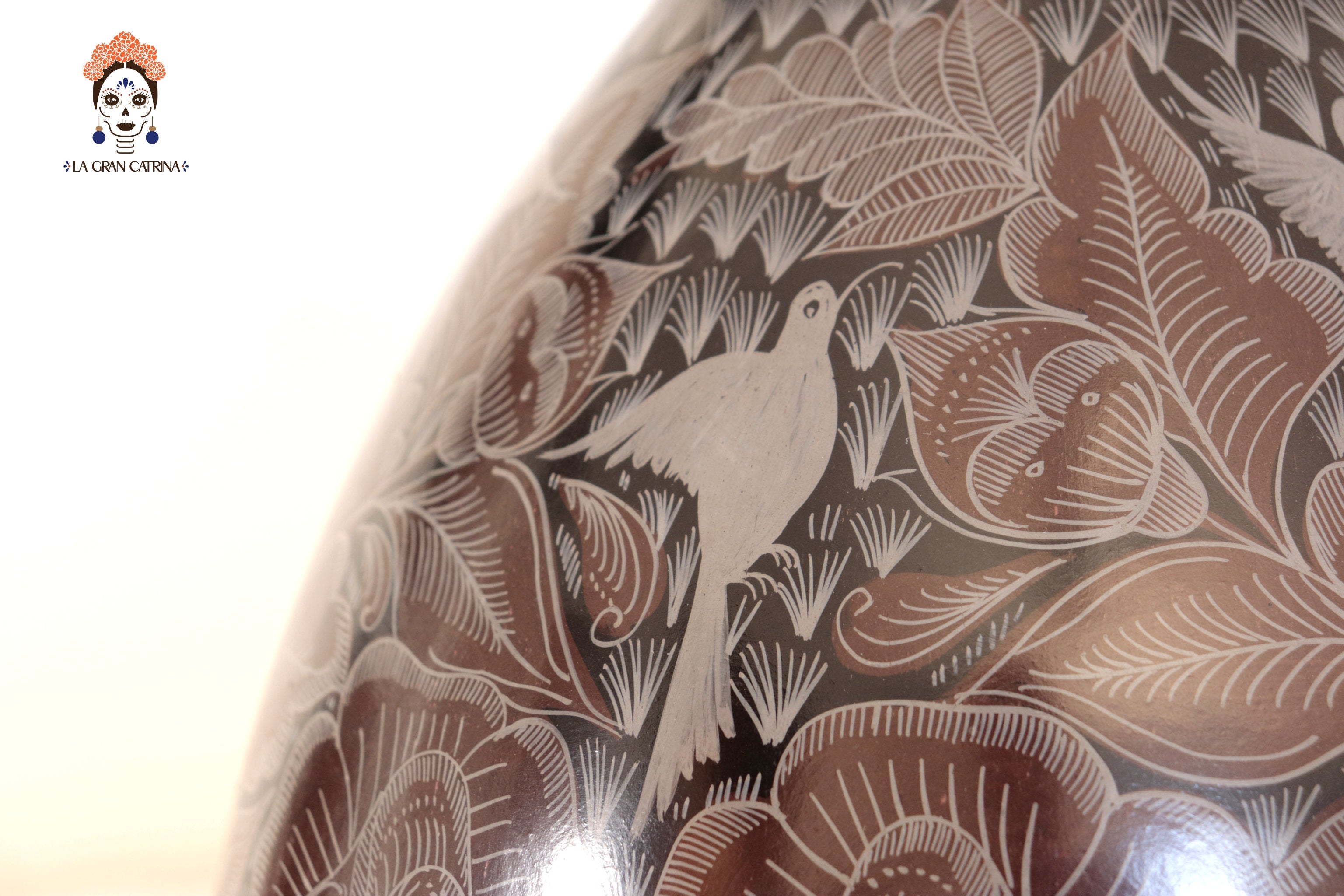 Vase Coyote - Huancito - 20.6 in. Pablo Huancito