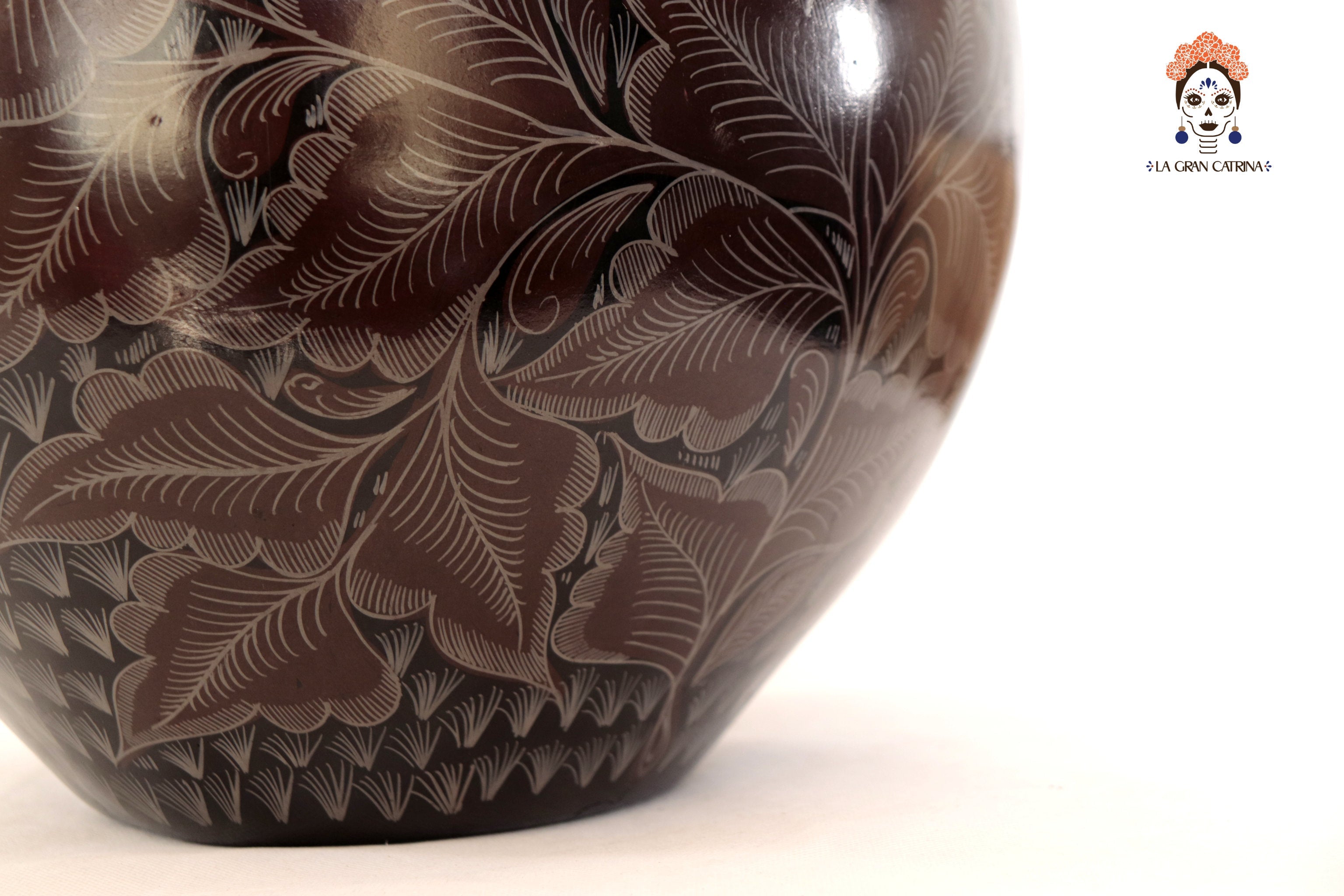 Vase Coyote - Huancito - 20.6 in. Pablo Huancito