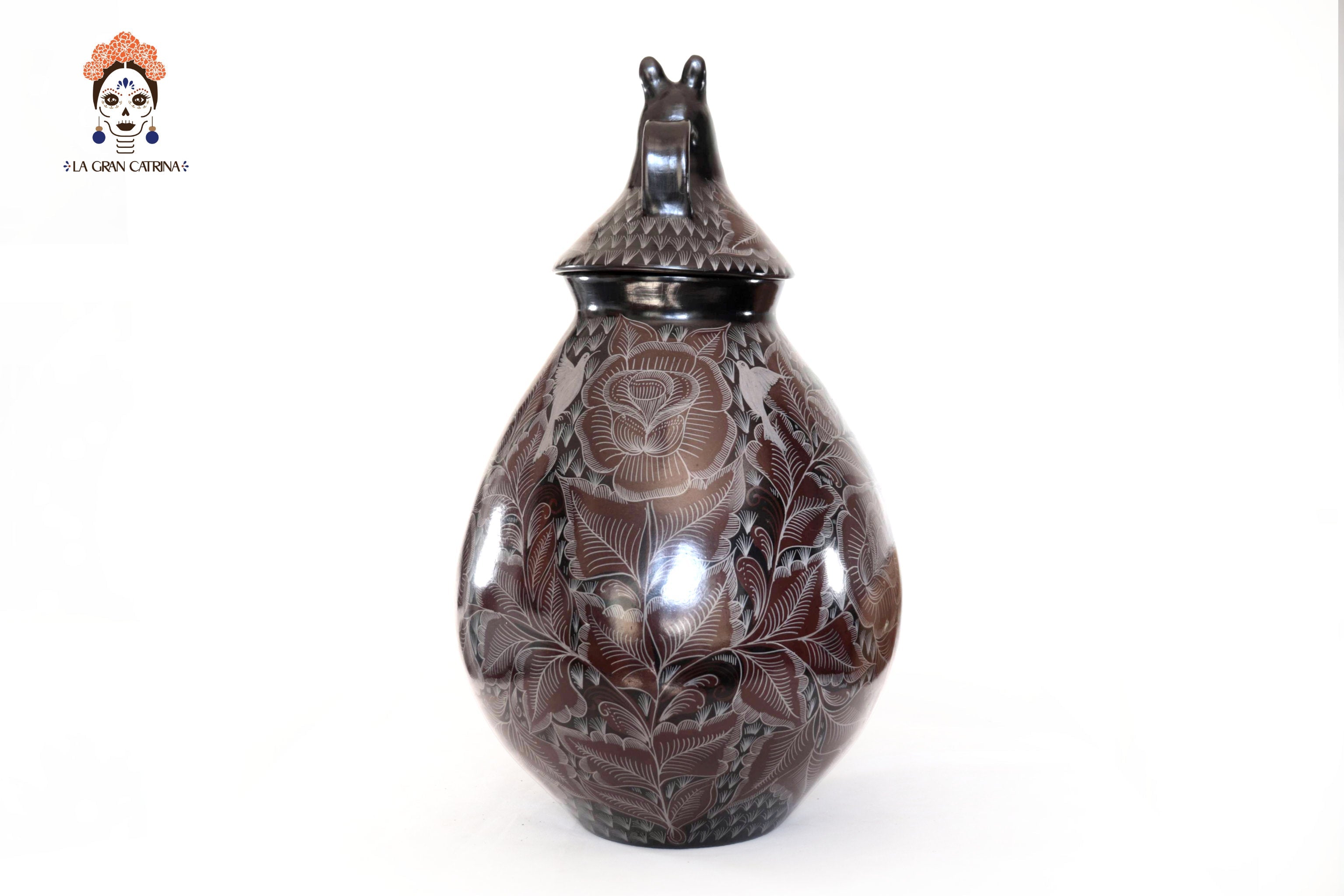 Vase Coyote - Huancito - 20.6 in. Pablo Huancito