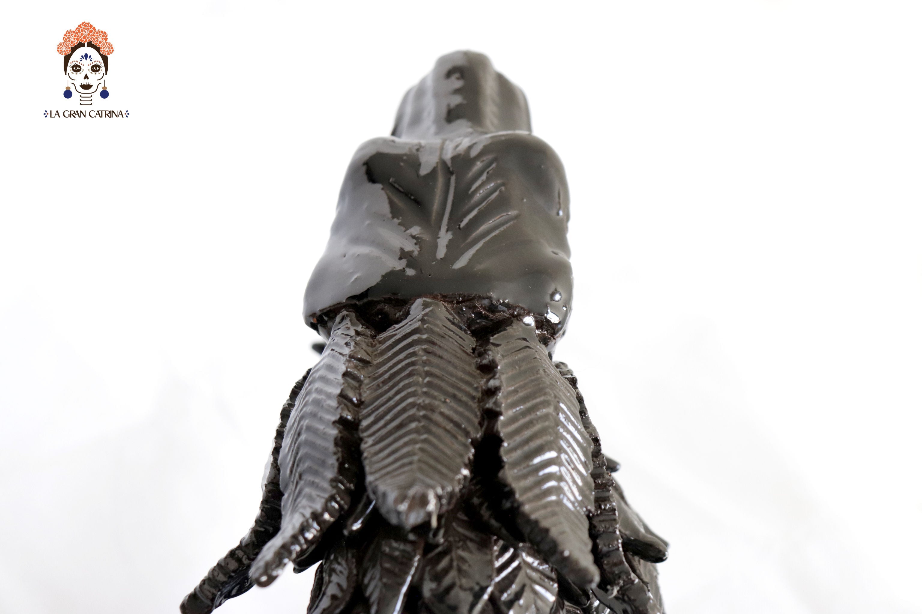Quetzalcóatl black - Glazed Clay - 14 in. David Hdz SFL
