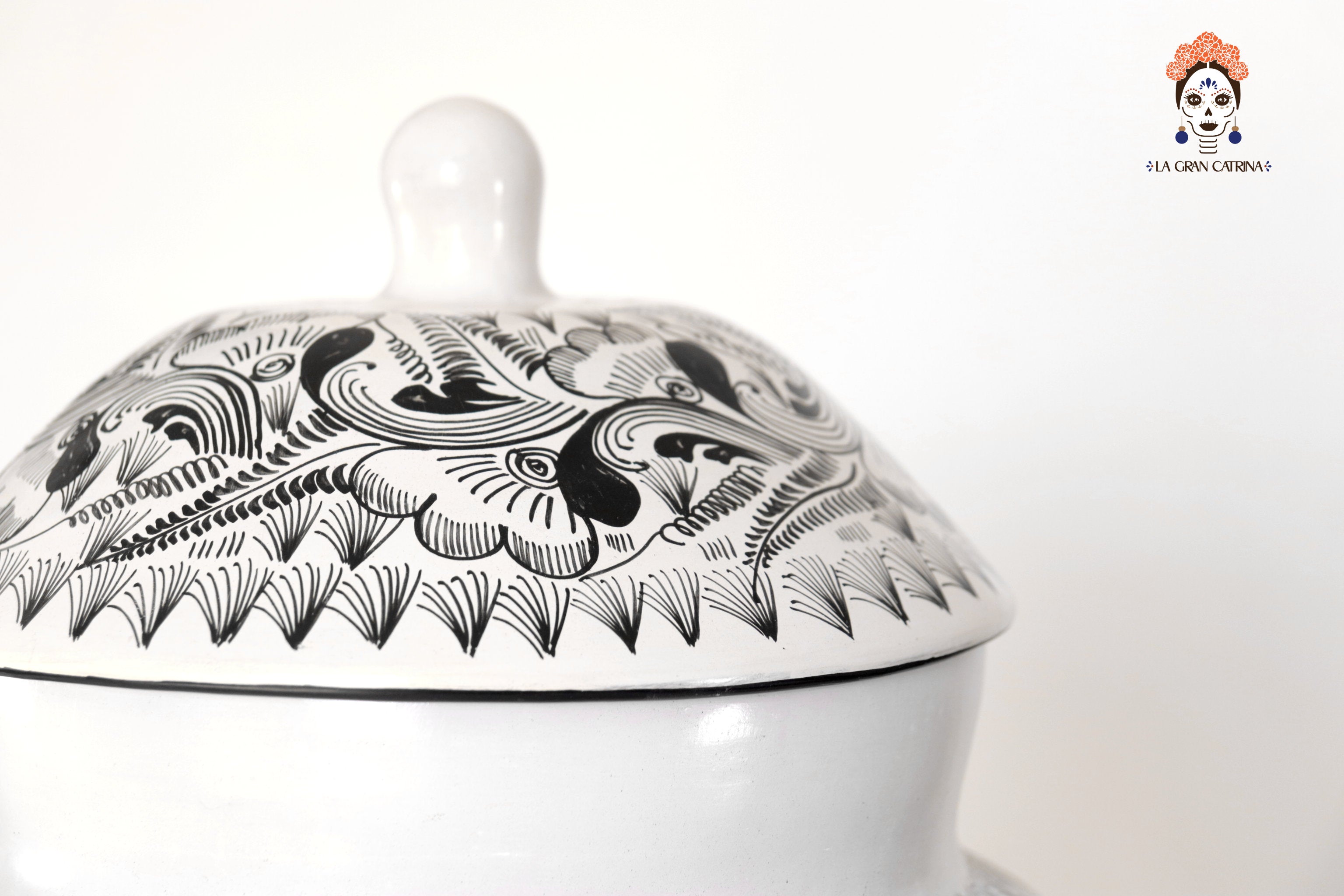 Water Jar Flowers and Birds - Huancito - 18.3 in. Pablo Huancito