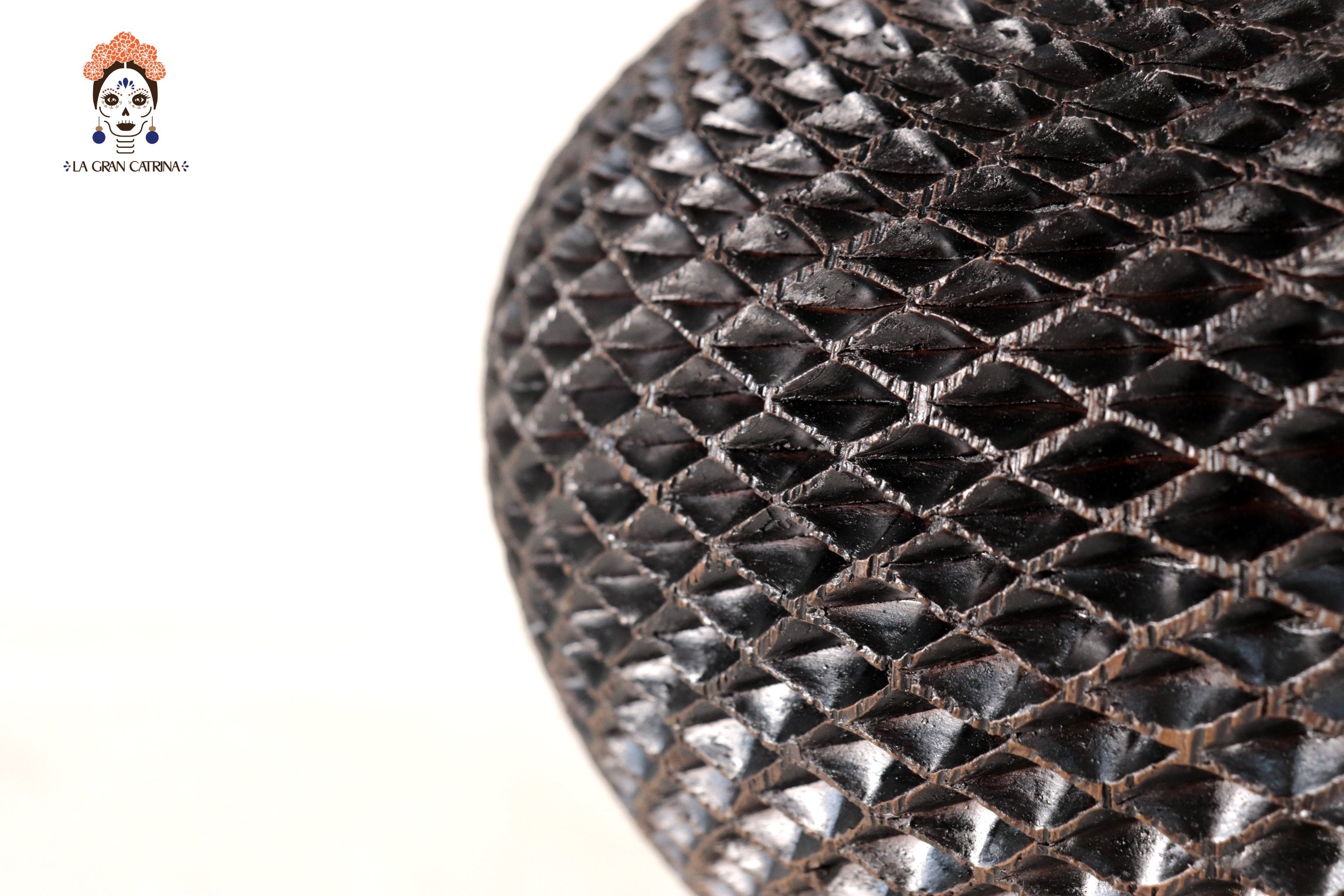 Black Clay Vase II 9.4 in. - Made to Order Tere Oax