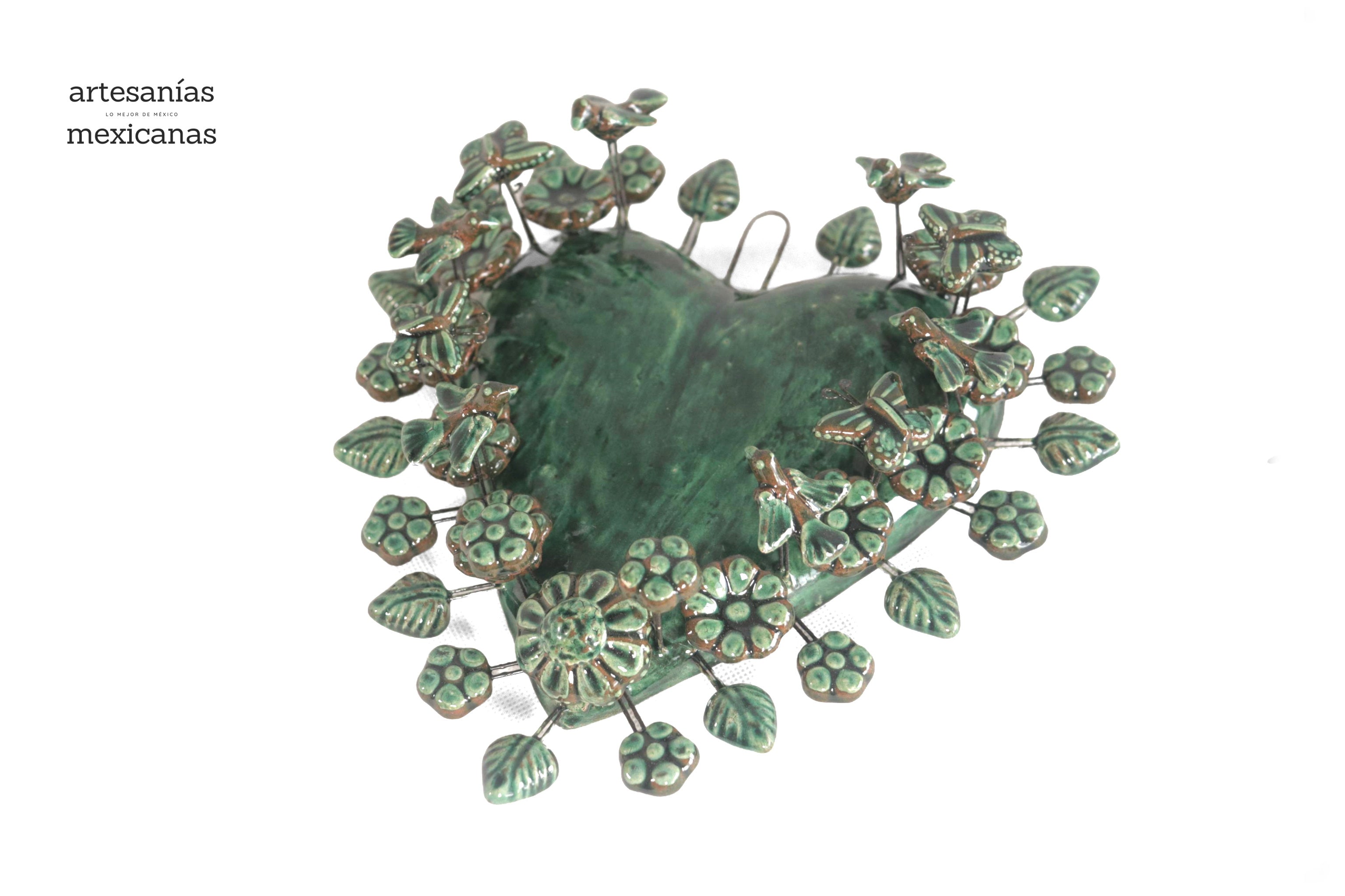 Heart Green - 8.6 in. Montoya
