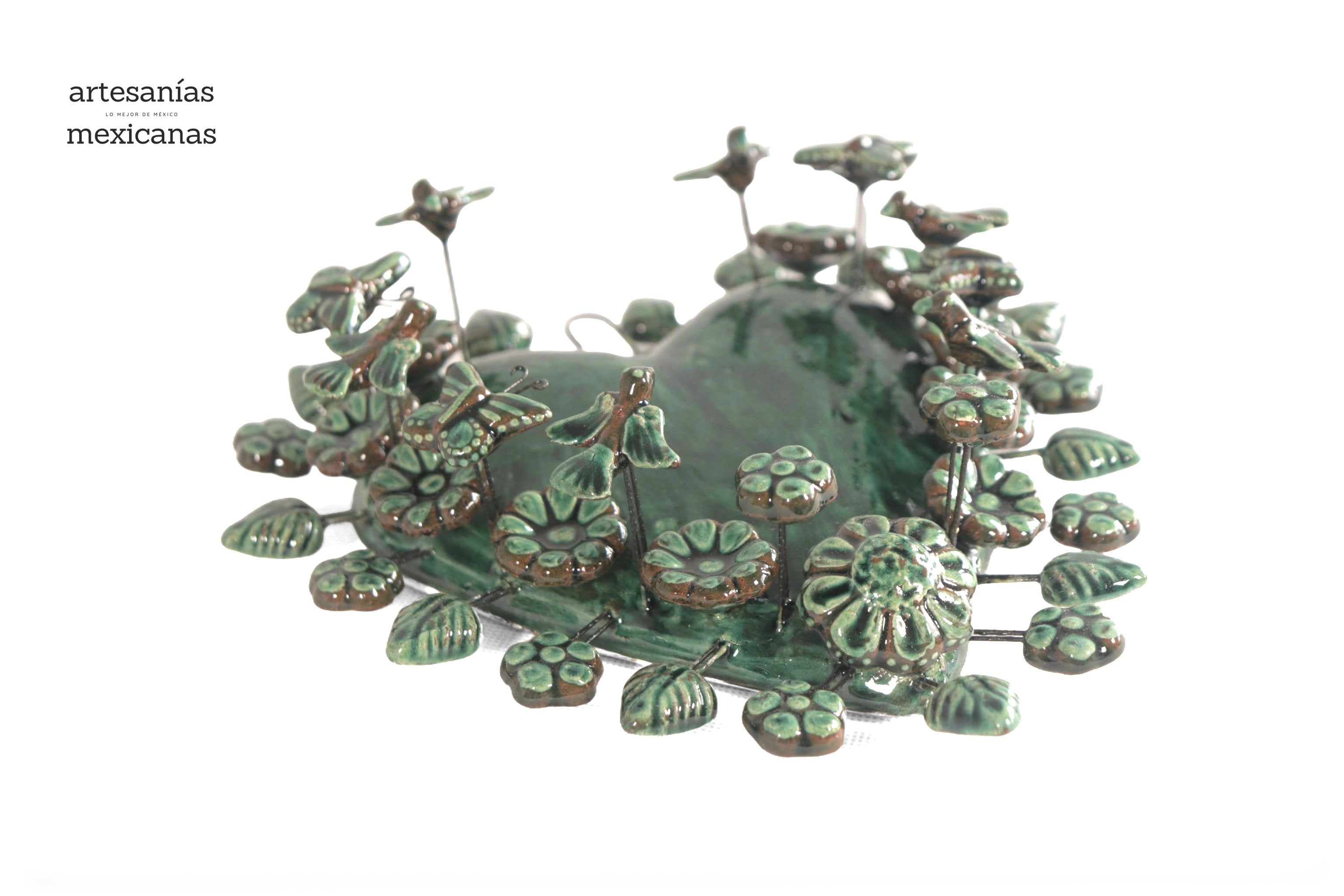Heart Green - 8.6 in. Montoya