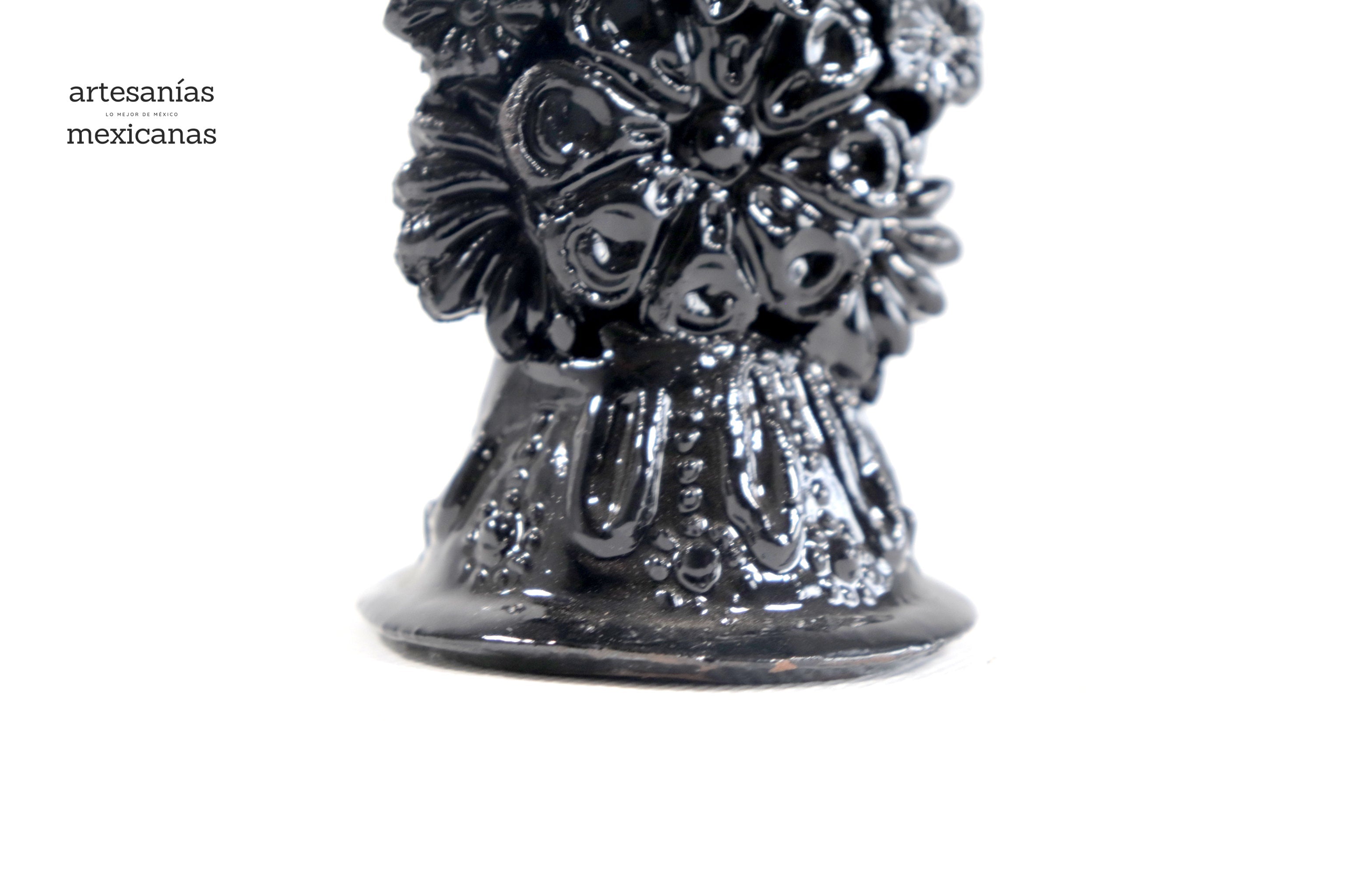 Cross black - Glazed Clay - 7.4 in. Tereri