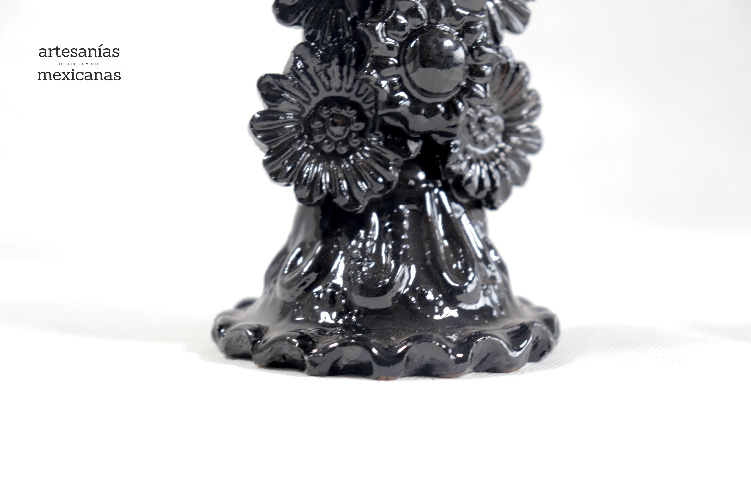 Cross black - Glazed Clay - 10 in. Tereri