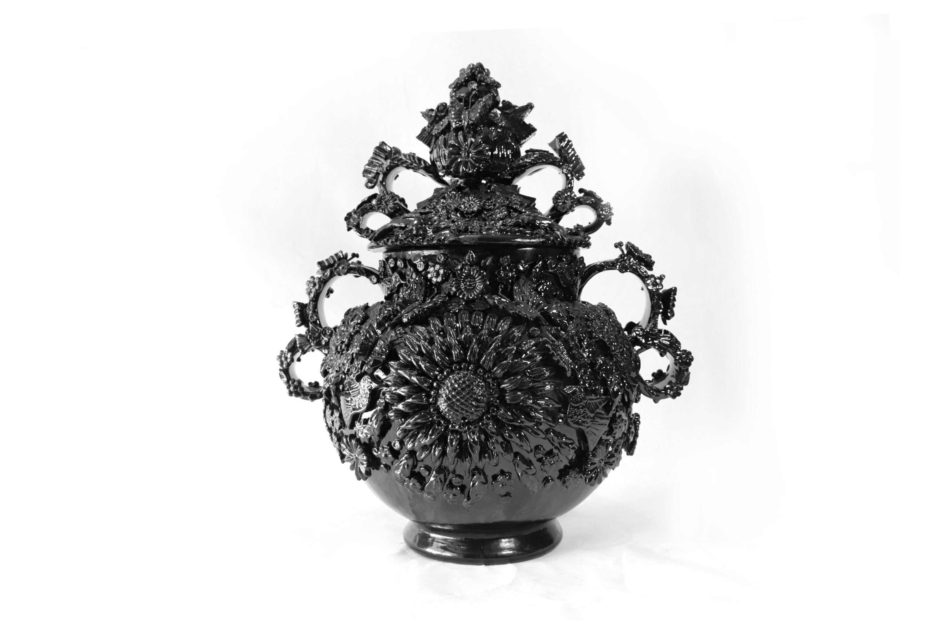 Ponchera tradicional large - Glazed Clay - 22 in. Tereri