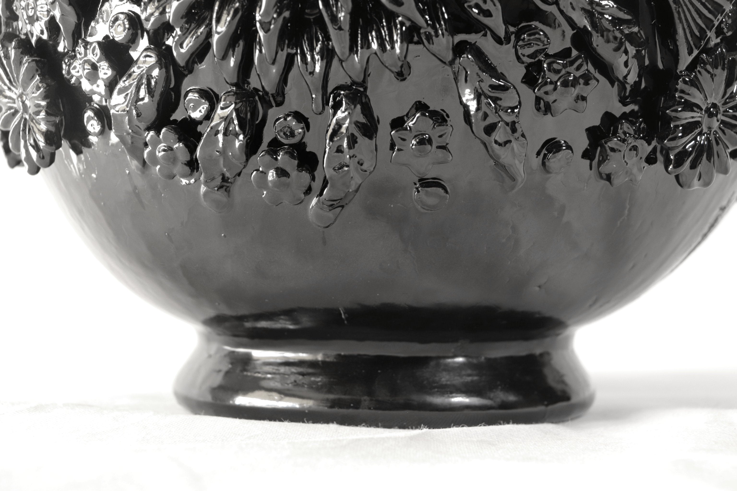 Ponchera tradicional large - Glazed Clay - 22 in. Tereri
