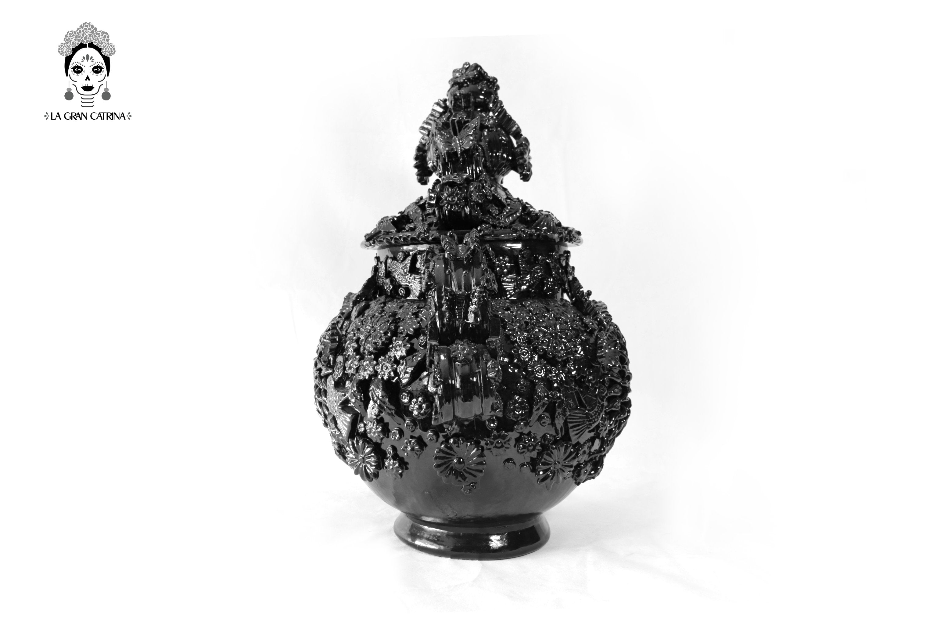 Ponchera tradicional large - Glazed Clay - 22 in. Tereri