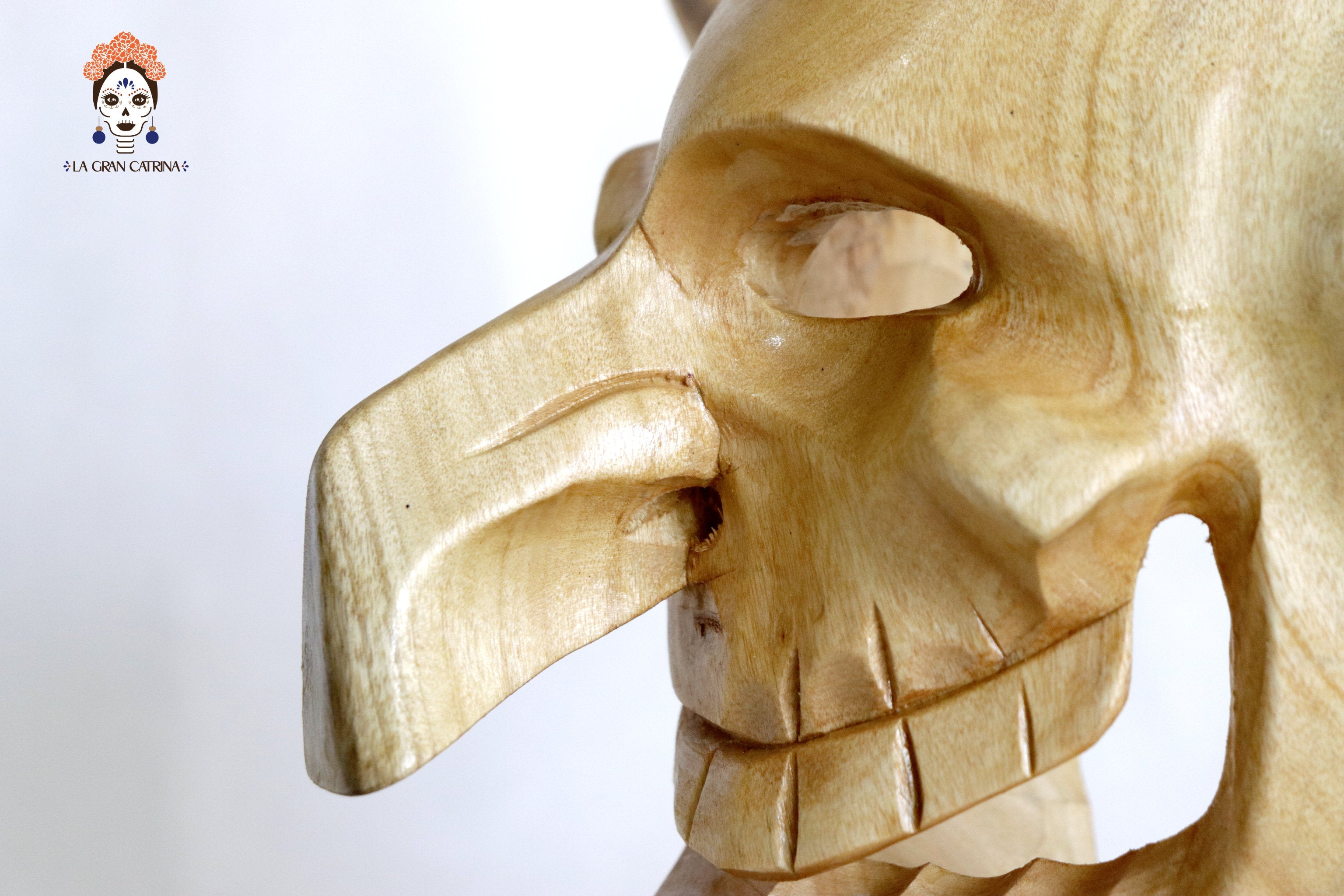 Mask of madera - Diablo and Muerte - in. Production Mascaras Trejo