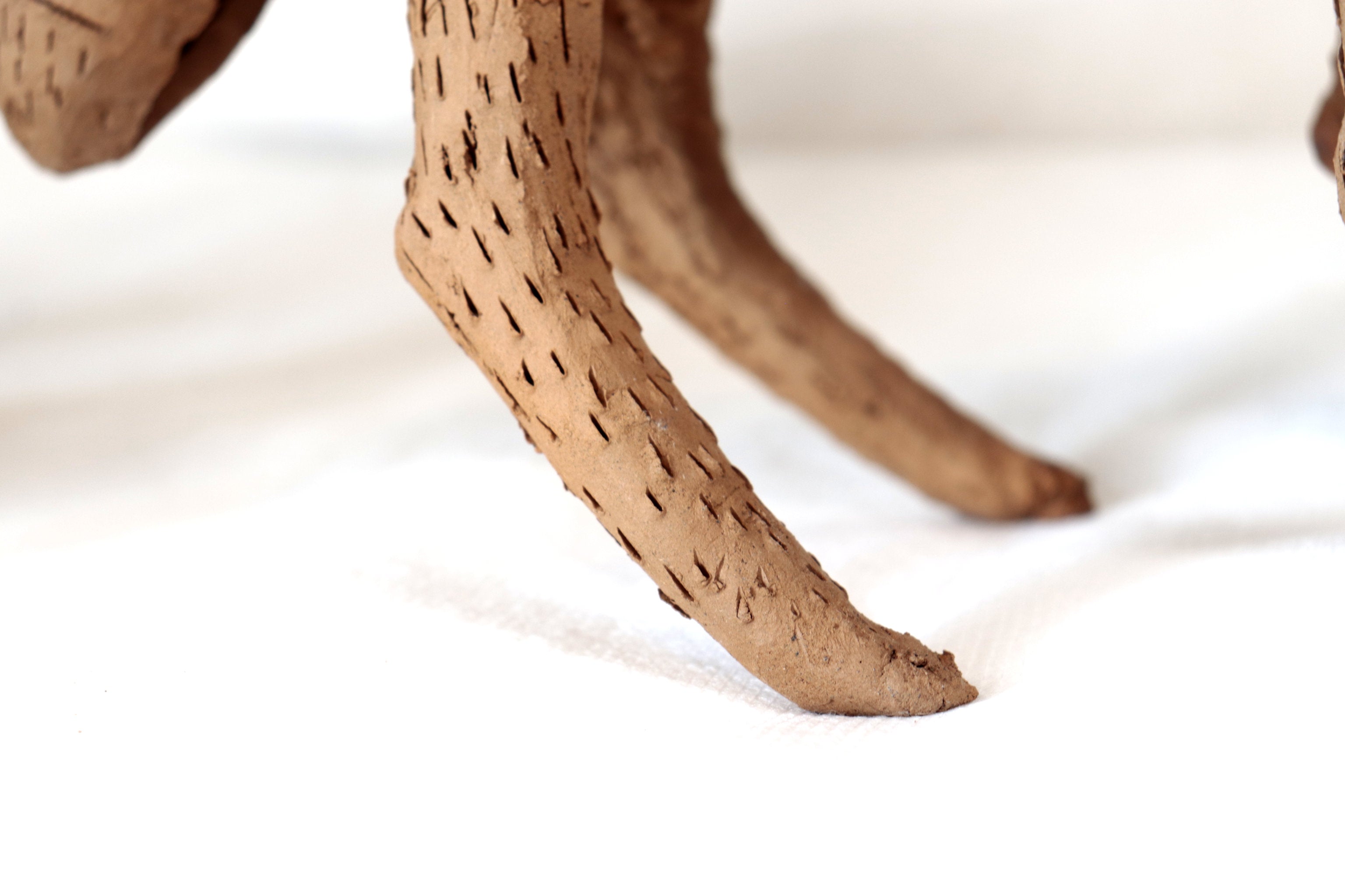 Coyotes of Natural Clay - 12.2 in. Zipiajo