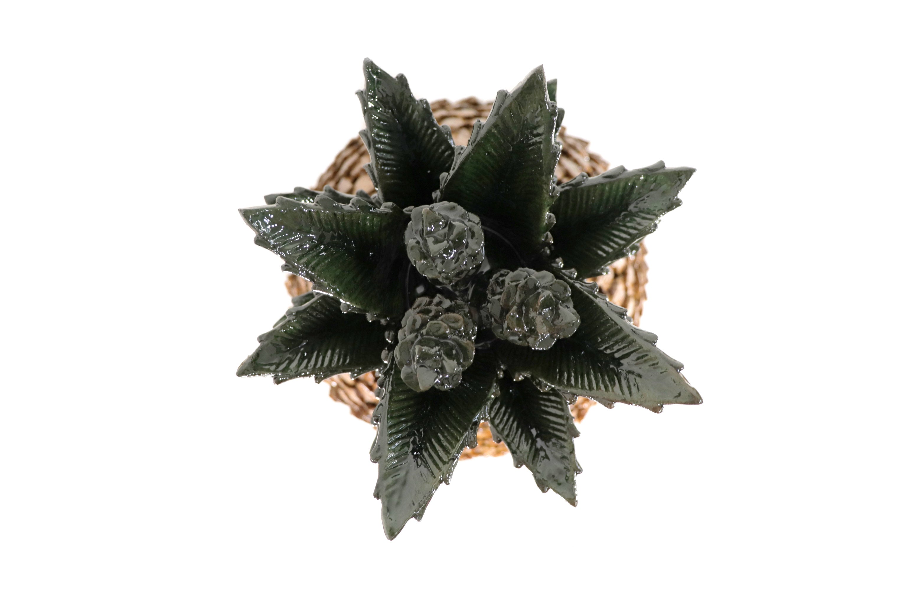 Pineapple with Leaves Traditional Style - 26 in. - Made to Order Juan Gtz