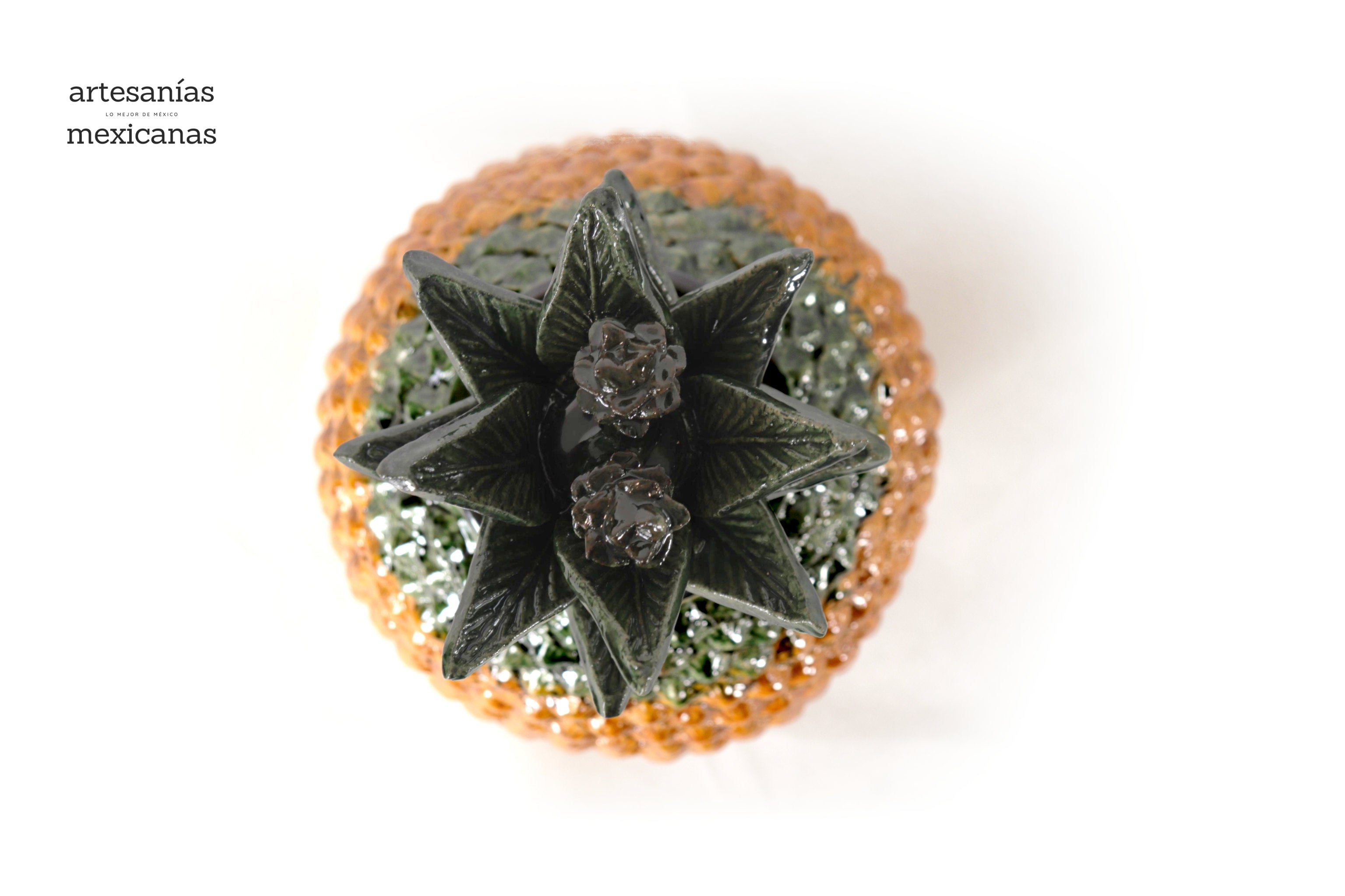 Michoacán Clay Pineapple - Pineapple natural - 18 in. Juan Gtz