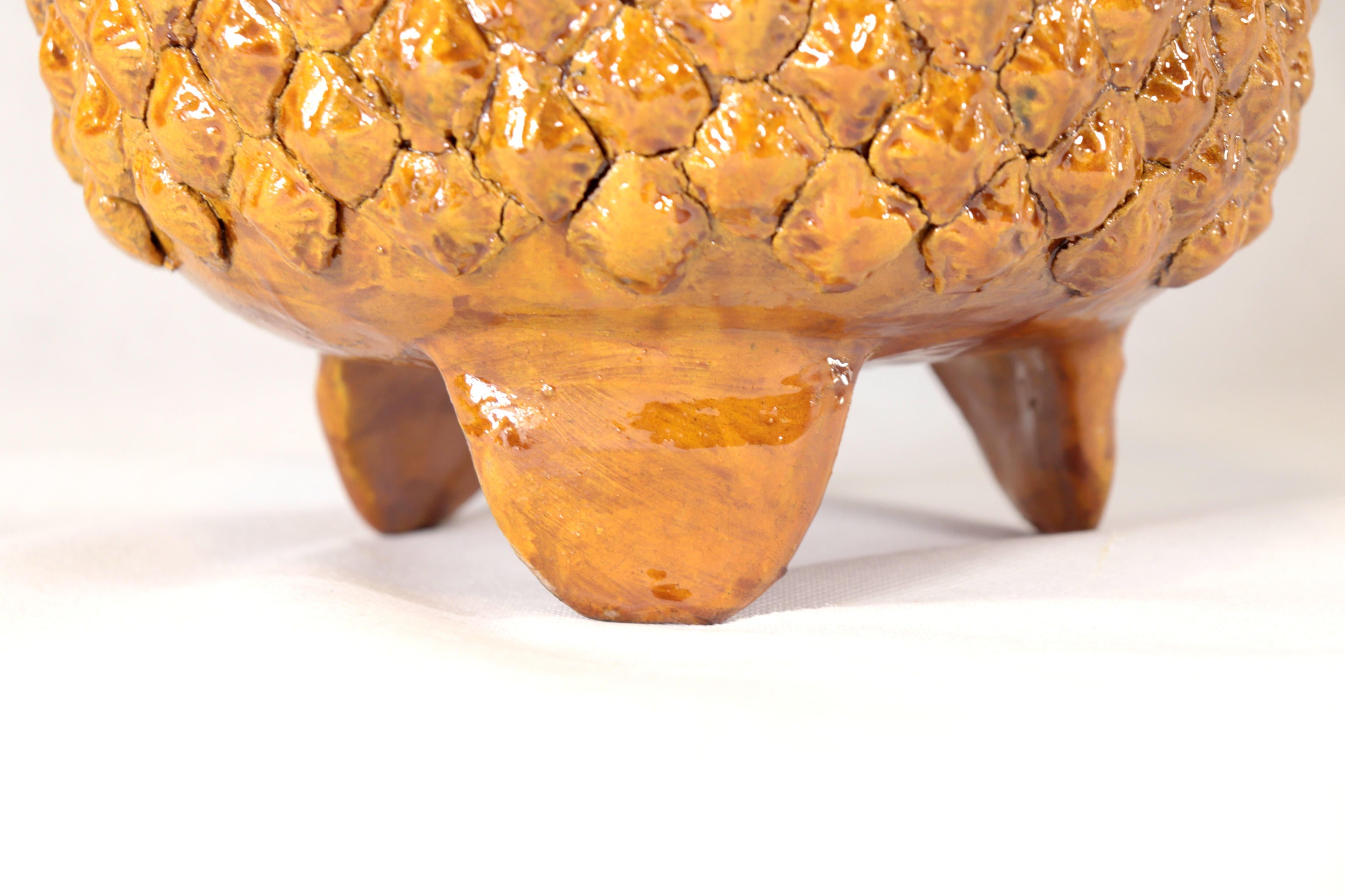 Michoacán Clay Pineapple - Pineapple natural - 18 in. Juan Gtz