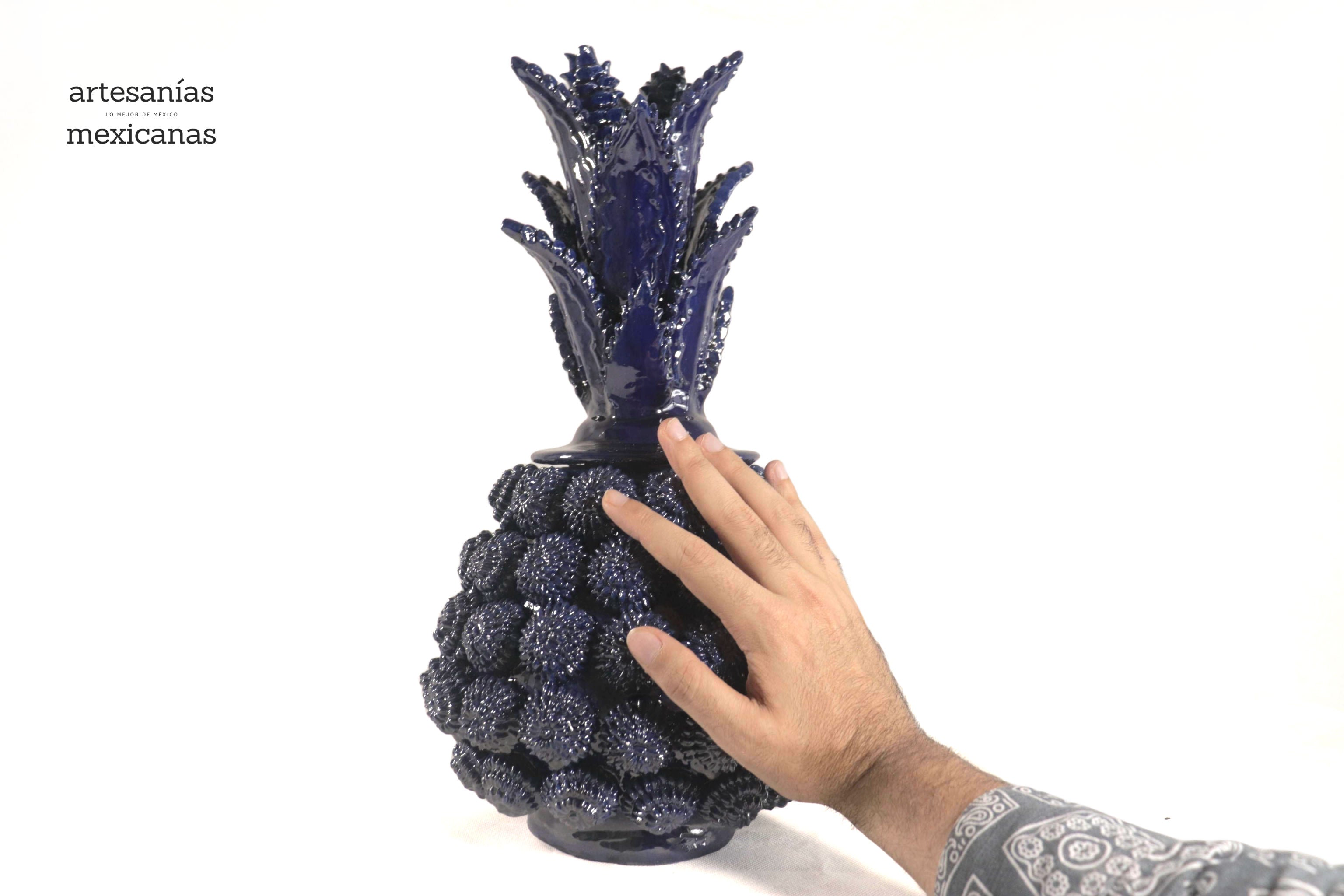 Pineapple of Pinklitos Bluees - 14.5 in. - Made to Order Juan Gtz