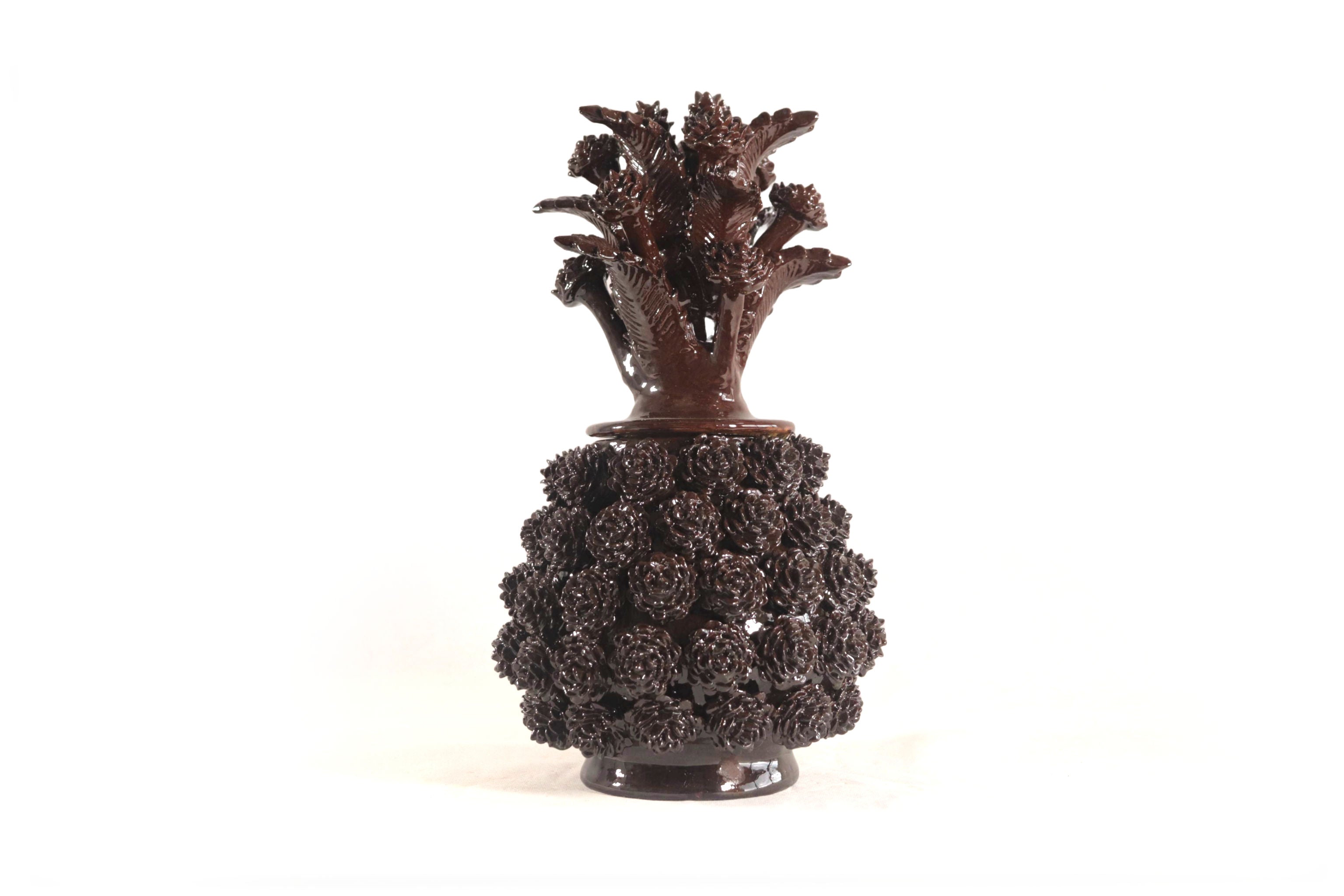 Pineapple of Pinklitos Brown - 14.5 in. - Made to Order Juan Gtz