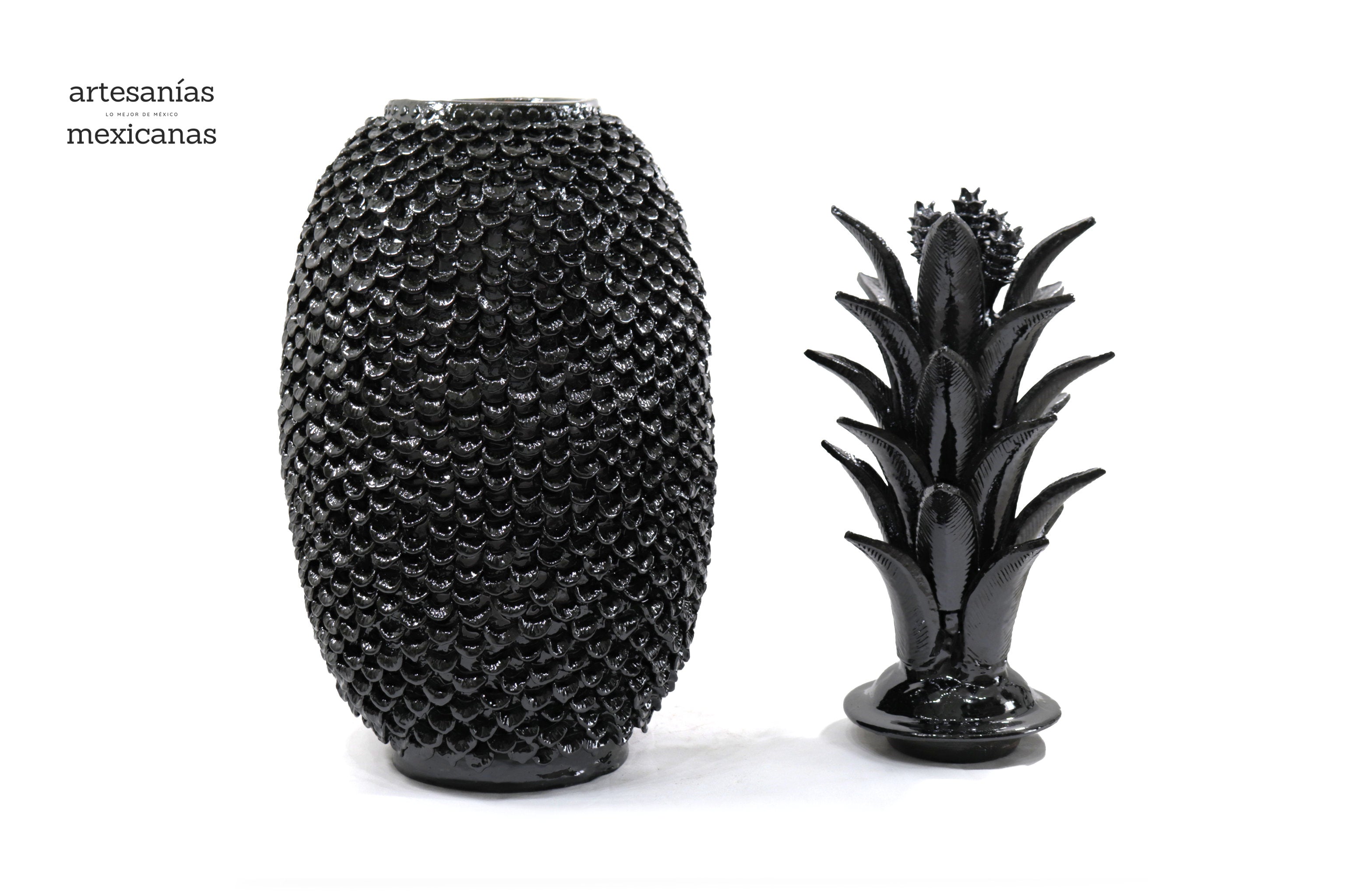 Pineapple black with Petals - 36 in. Juan Gtz