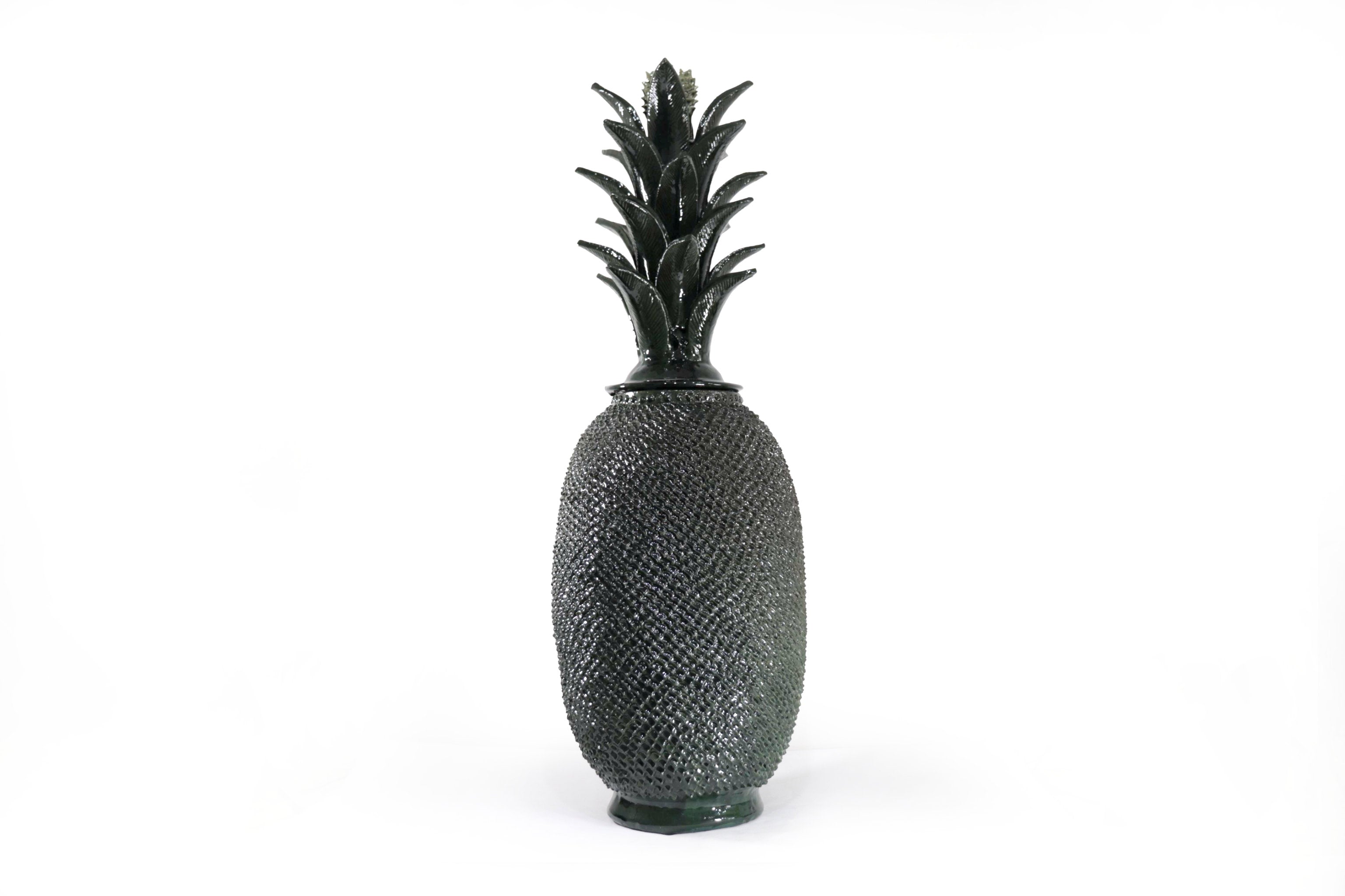 Green Pineapple with Spikes obscuro - 36 in. - Made to Order Juan Gtz