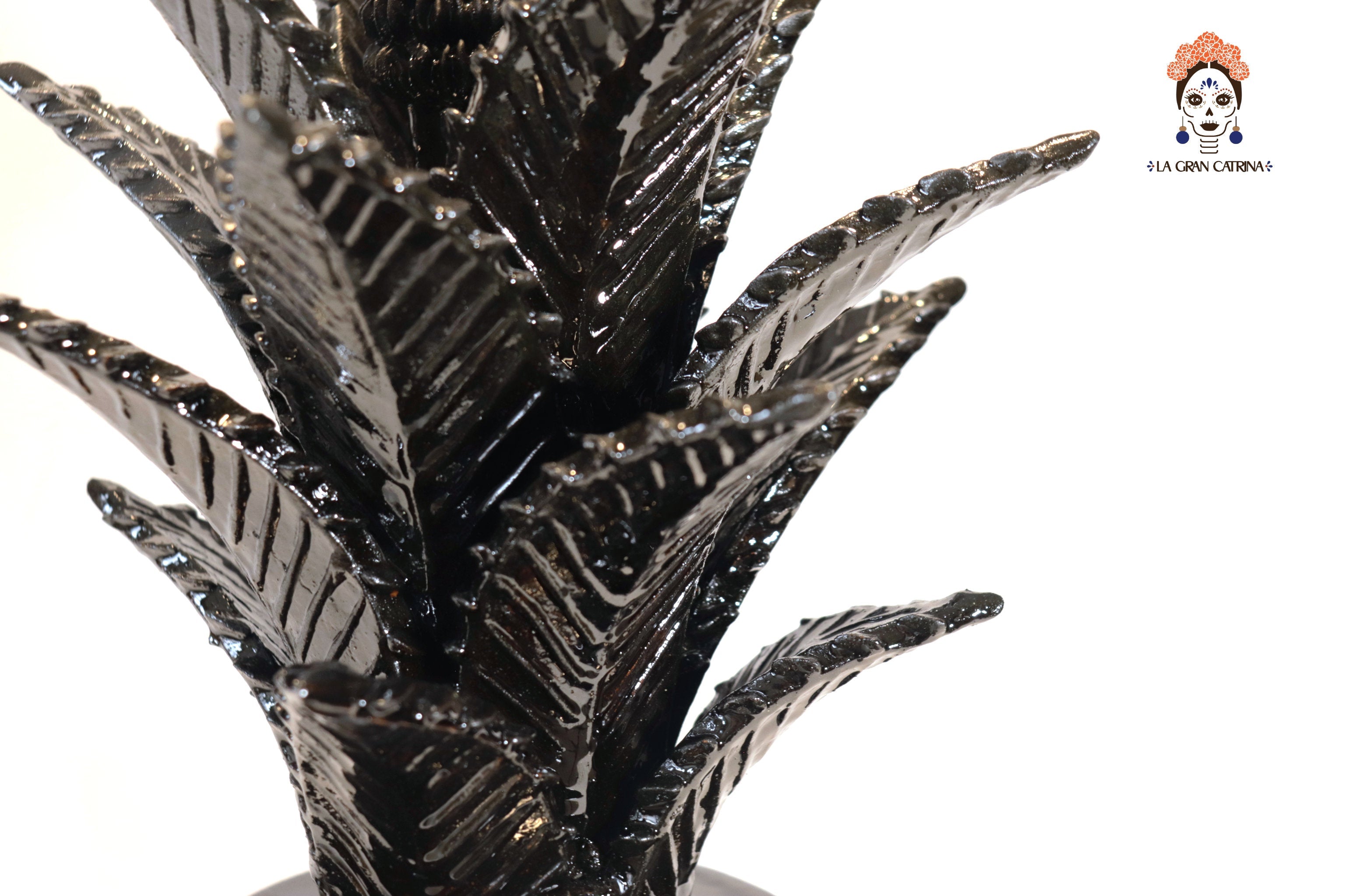 Pineapple vidriada Black - 24 in. Juan Gtz
