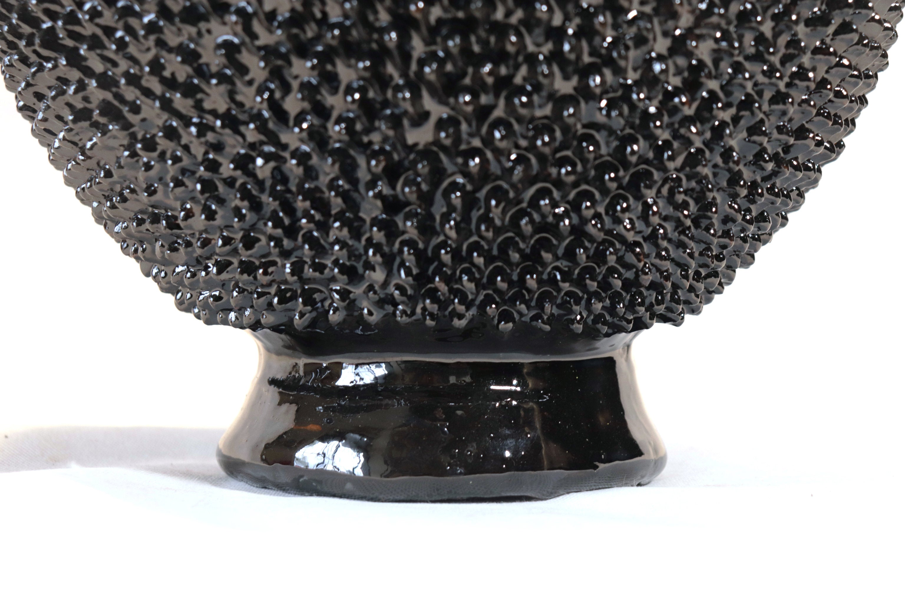 Pineapple vidriada Black - 24 in. Juan Gtz