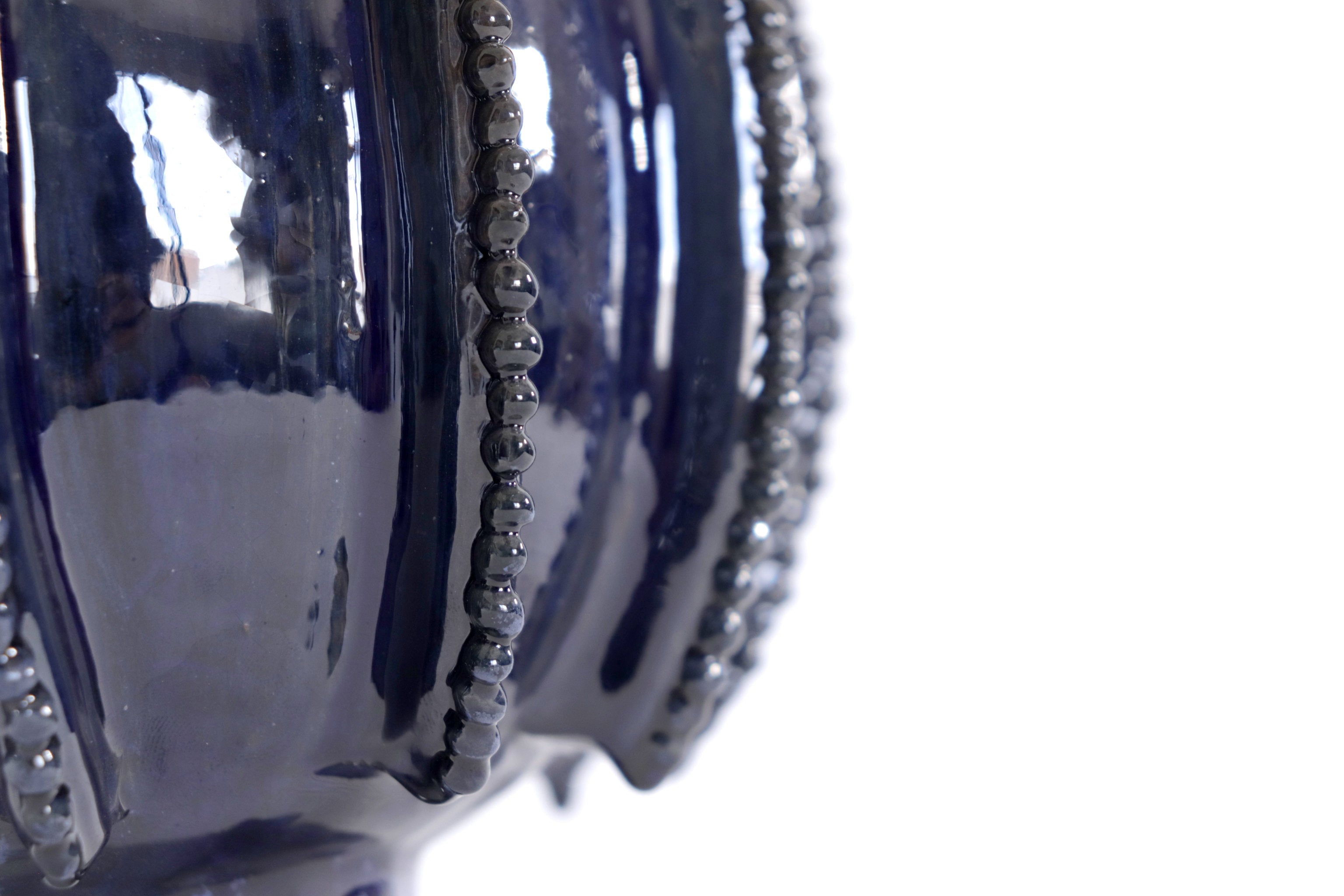 Michoacán Clay Pineapple - Blue Barrel Cactus - 16 in. - Made to Order Juan Gtz