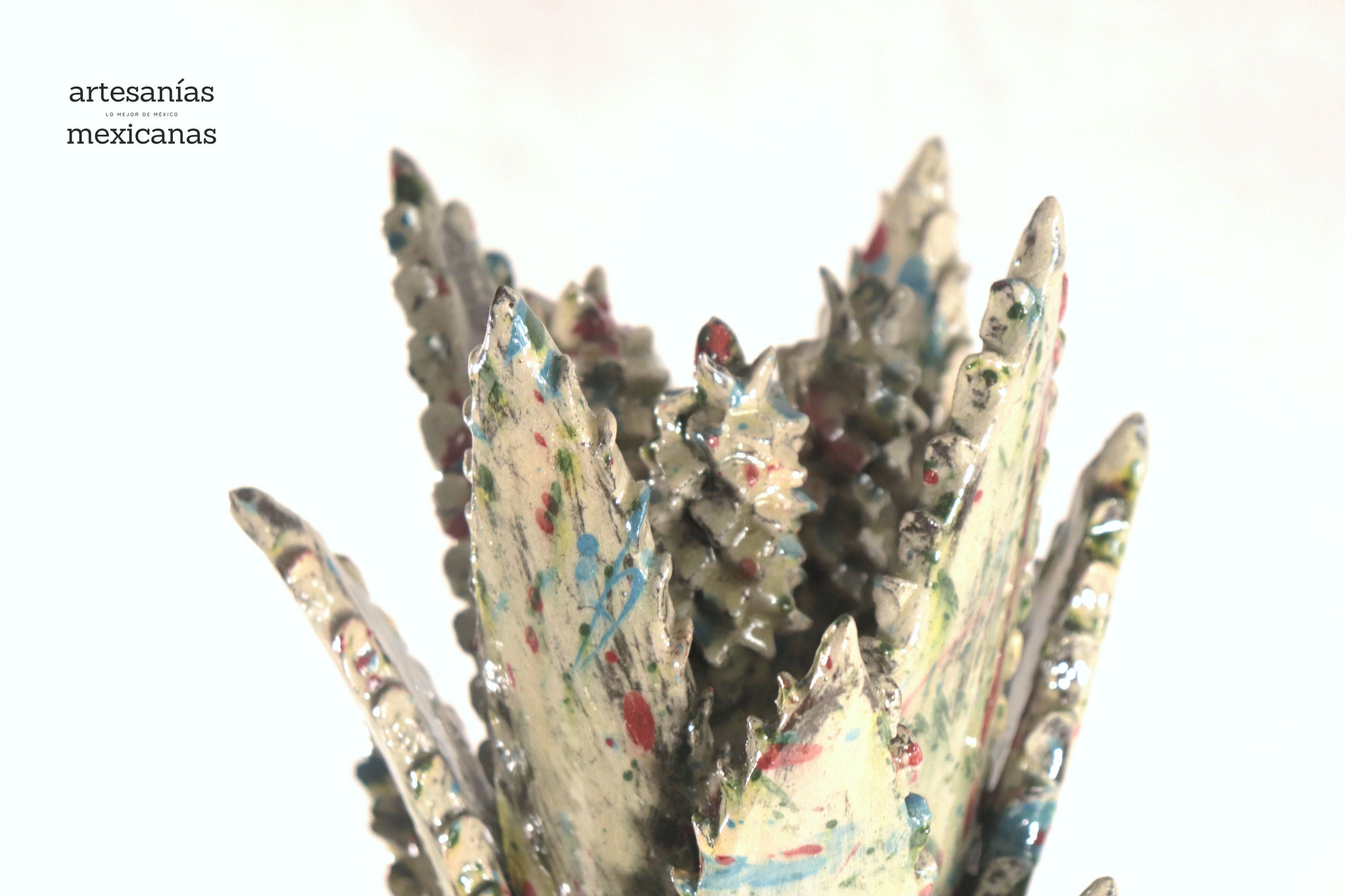 Pineapple of Pinklitos -Splashed - 20 in. - Made to Order Aristeo Gtz