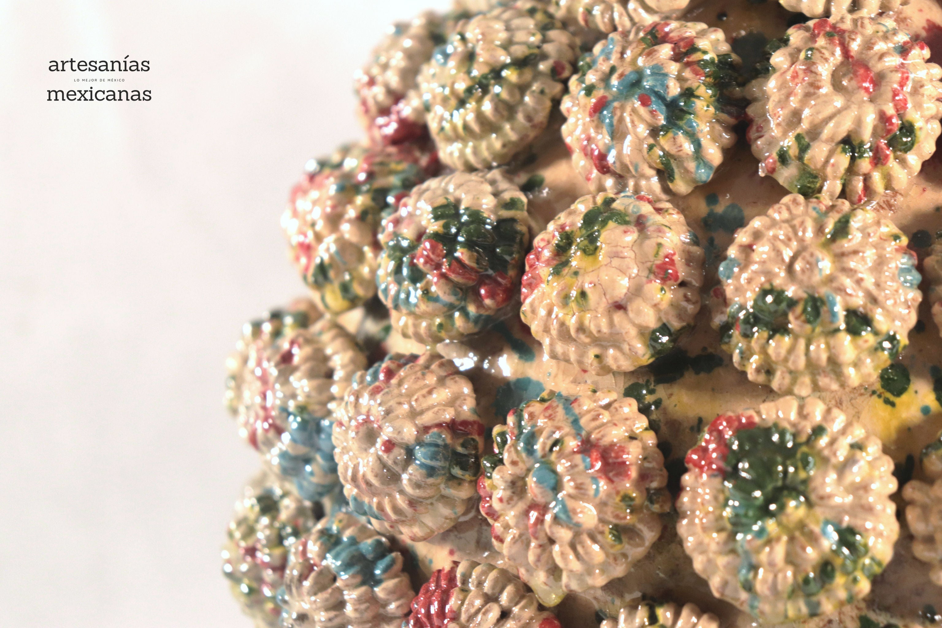 Pineapple of Pinklitos -Splashed - 20 in. - Made to Order Aristeo Gtz