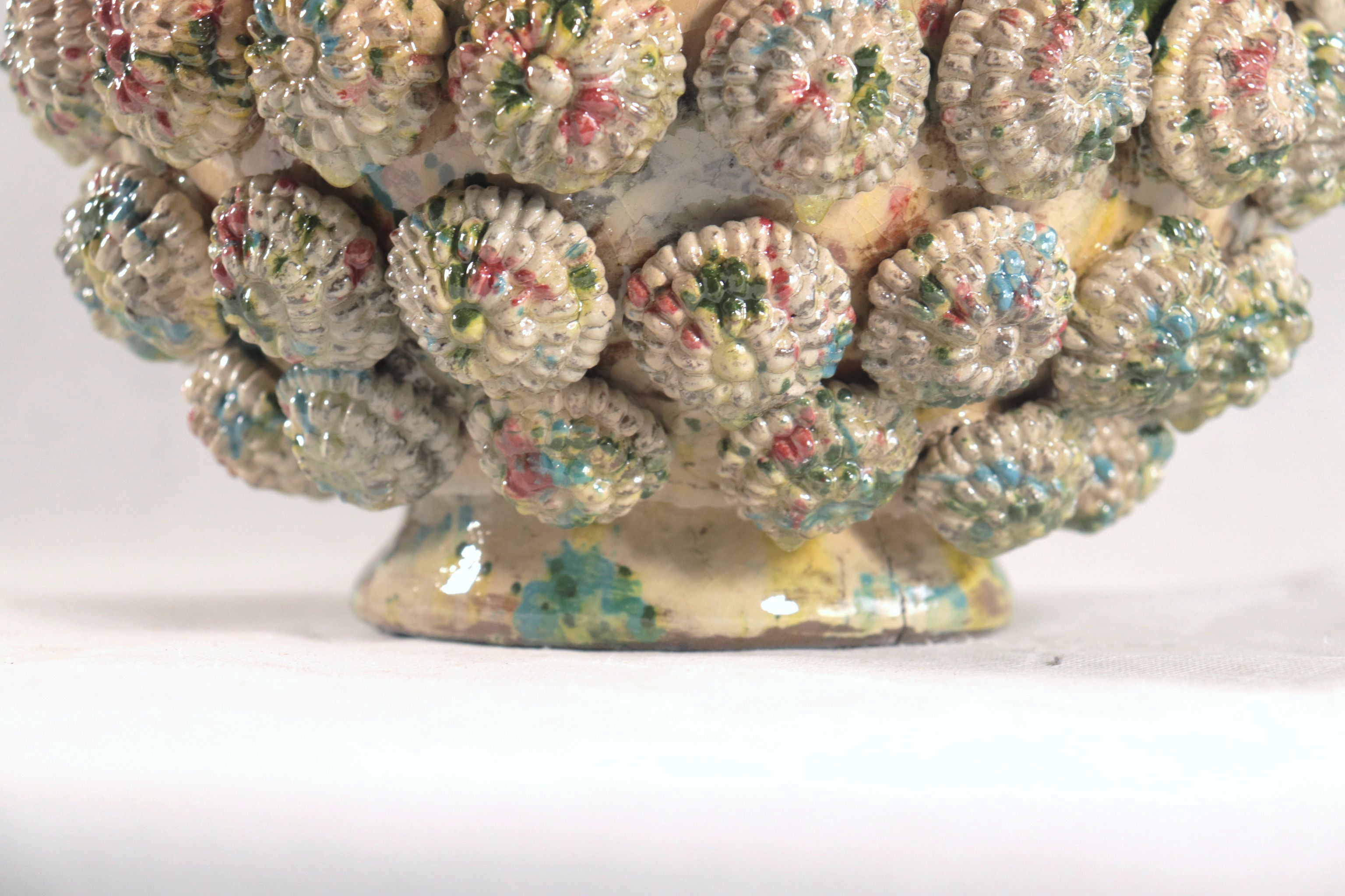 Pineapple of Pinklitos -Splashed - 20 in. - Made to Order Aristeo Gtz