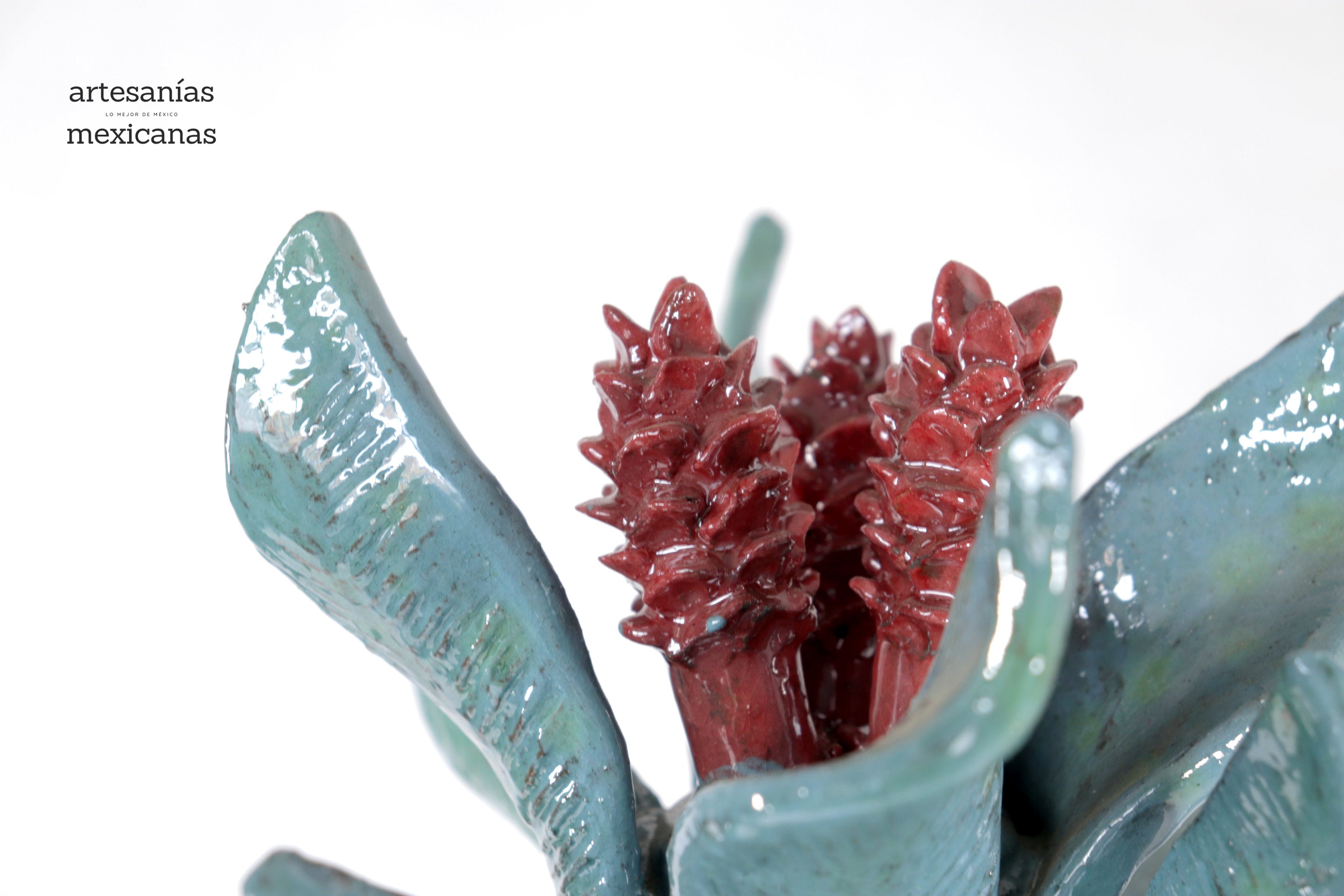 Barrel Cactus Pineapple-inspired with Wavy Lid - 18.8 in. - Made to Order Juan Gtz