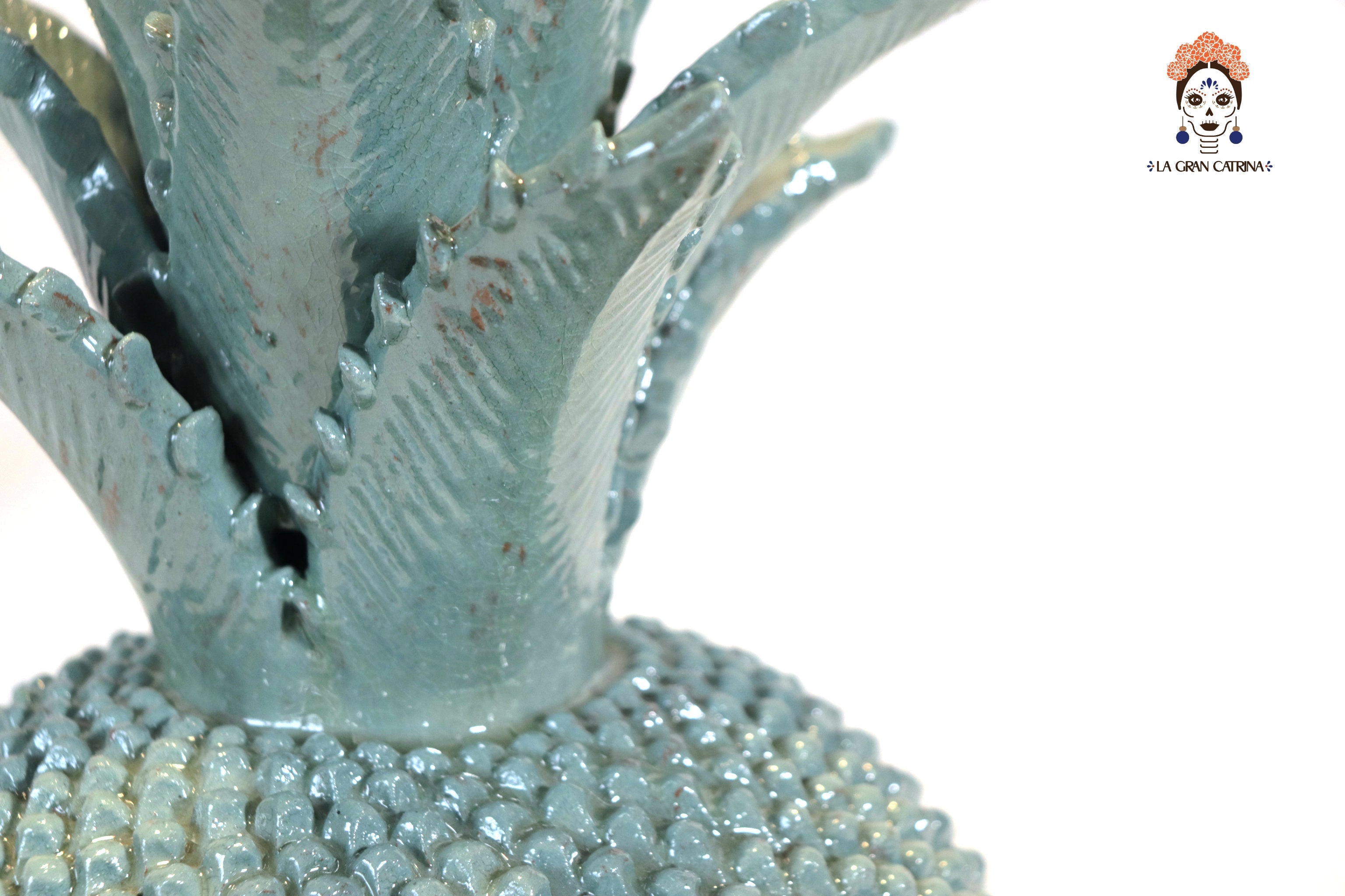 Lamp of Michoacán Clay Pineapple - 17 in. Juan Gtz