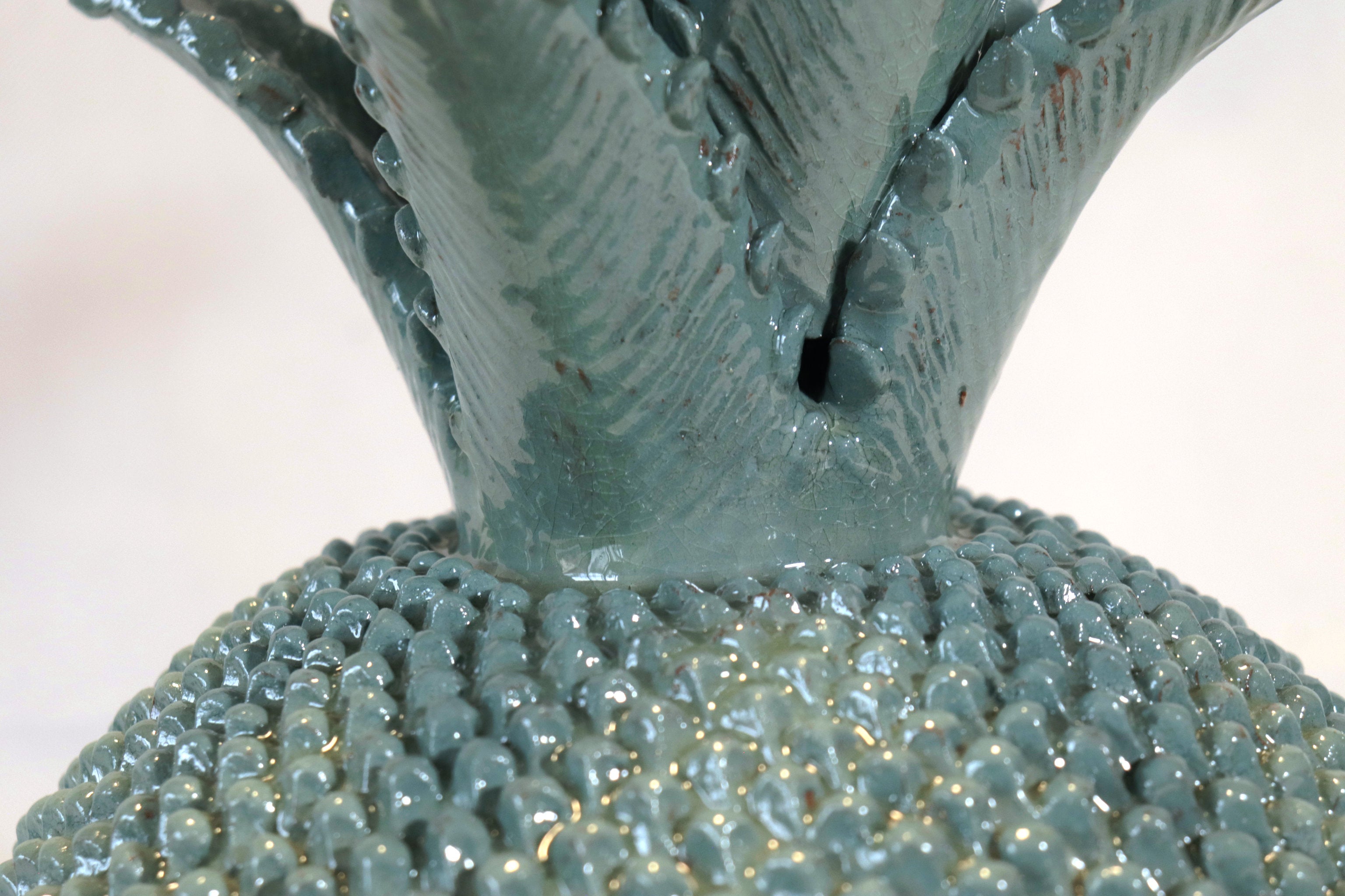 Lamp of Michoacán Clay Pineapple - 17 in. Juan Gtz