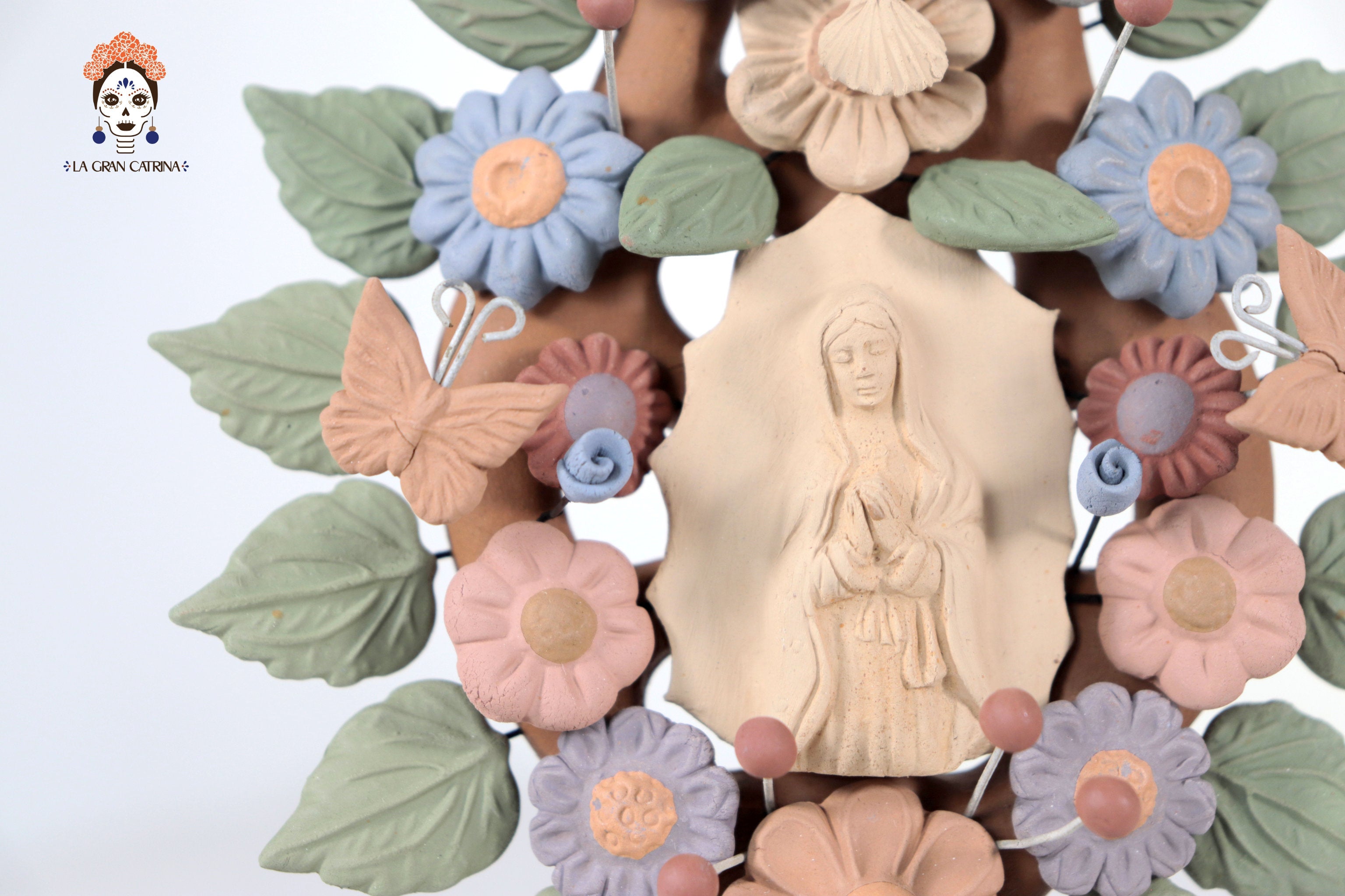 Tree of Life Virgin of Guadalupe - 7.8 in. Cecilio