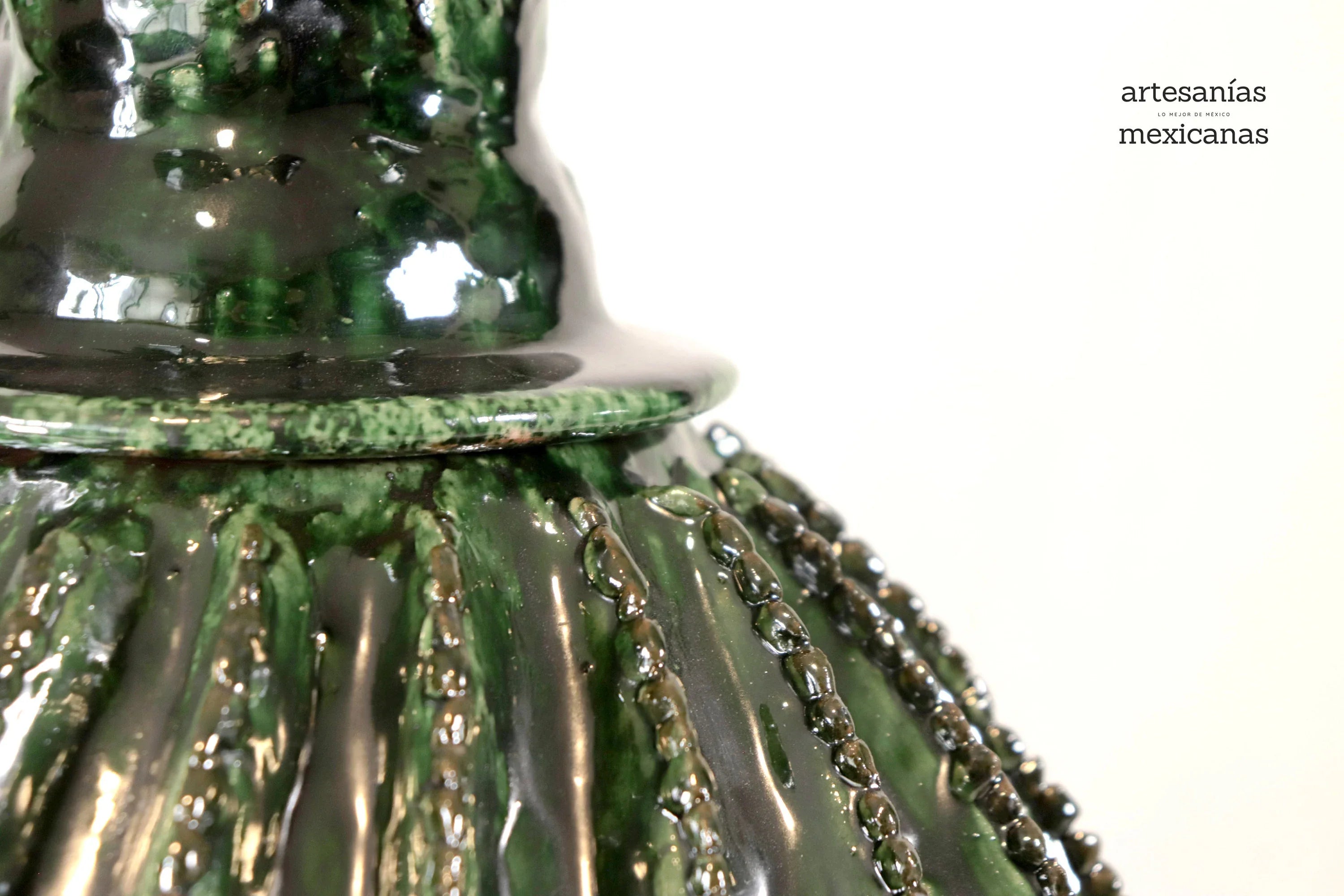 Lamp Michoacán Clay Pineapple - 26 in. - Made to Order Juan Gtz