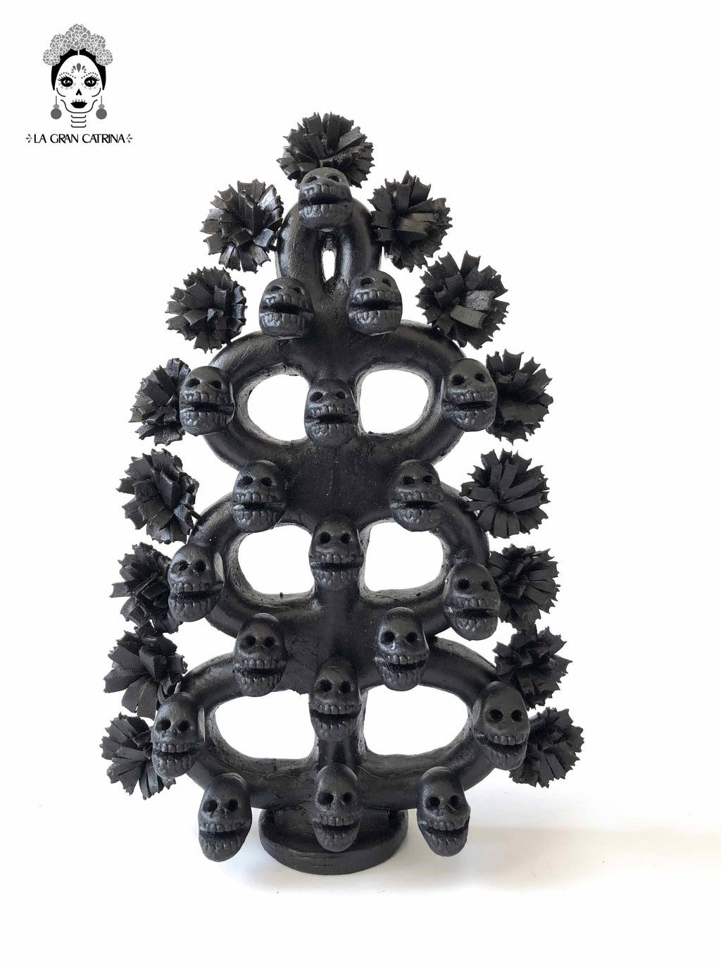 Offering black Day of the Dead Lizbeth Cruces