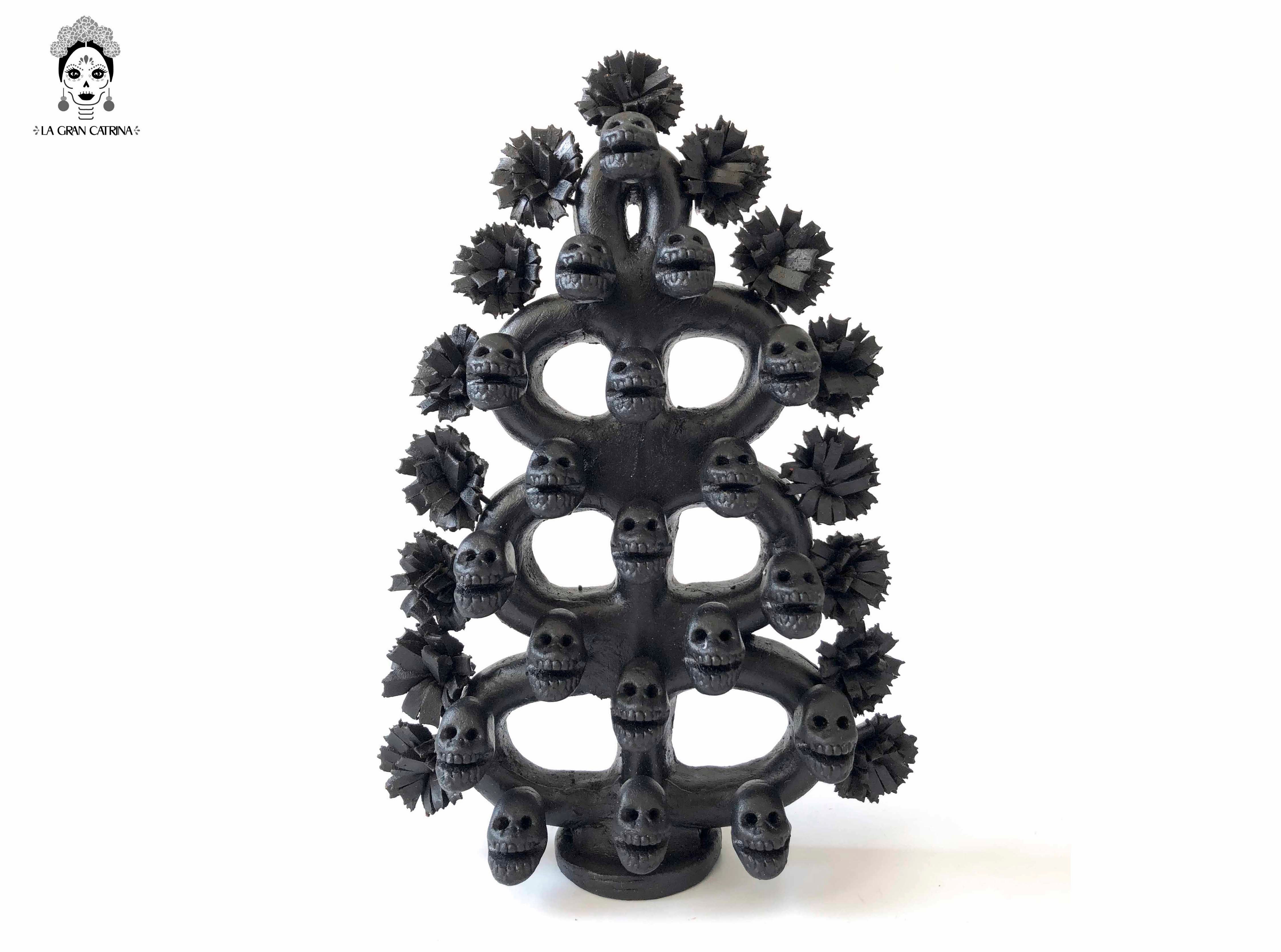 Offering black Day of the Dead Lizbeth Cruces