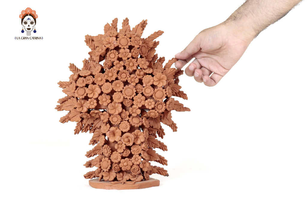 Tree of Life of Natural Clay - 12 in. Jose Santiago Capula