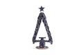 Tree navideño blue for candledora - 13.7 in. Tiru
