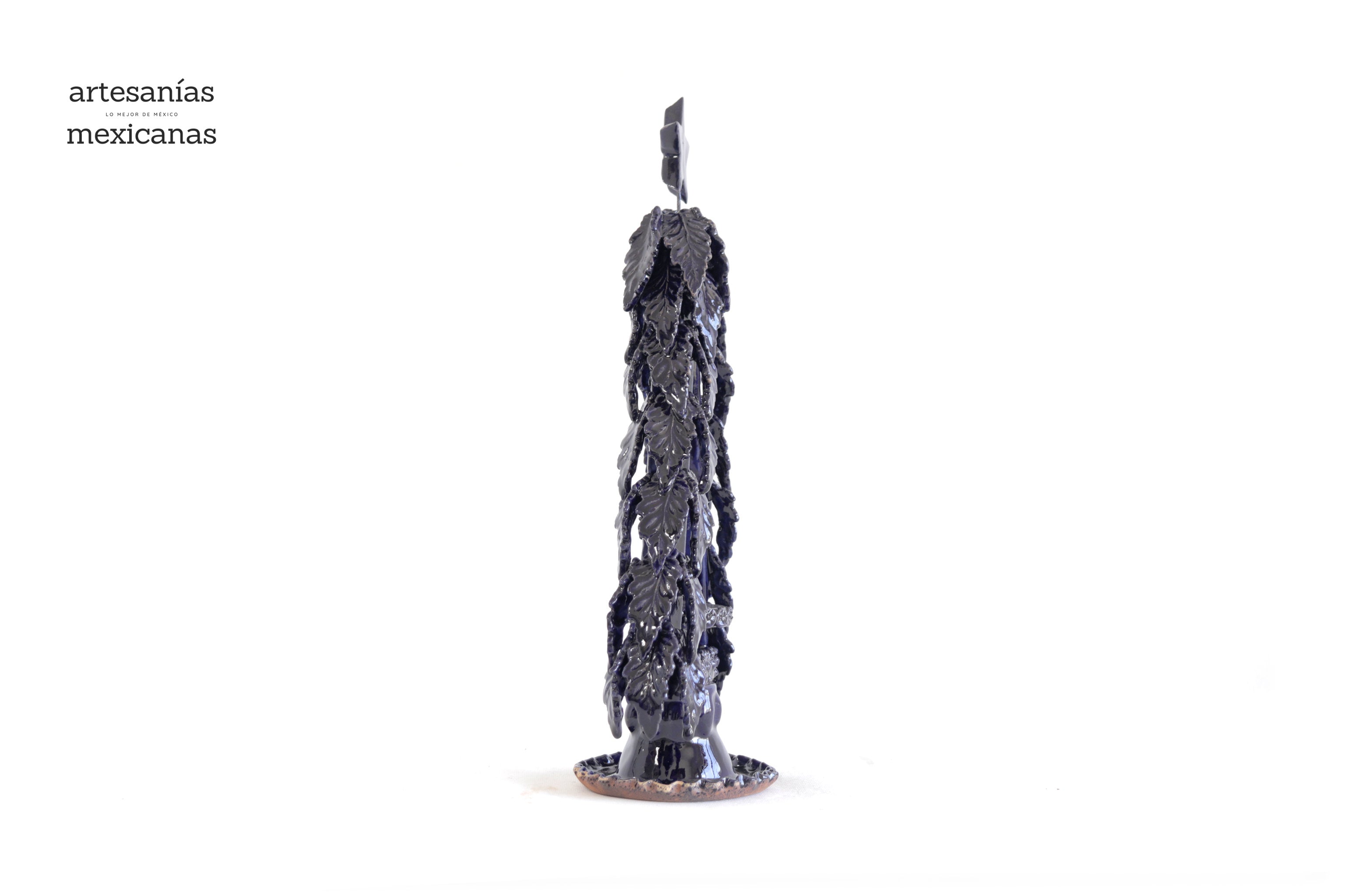 Tree navideño blue for candledora - 13.7 in. Tiru