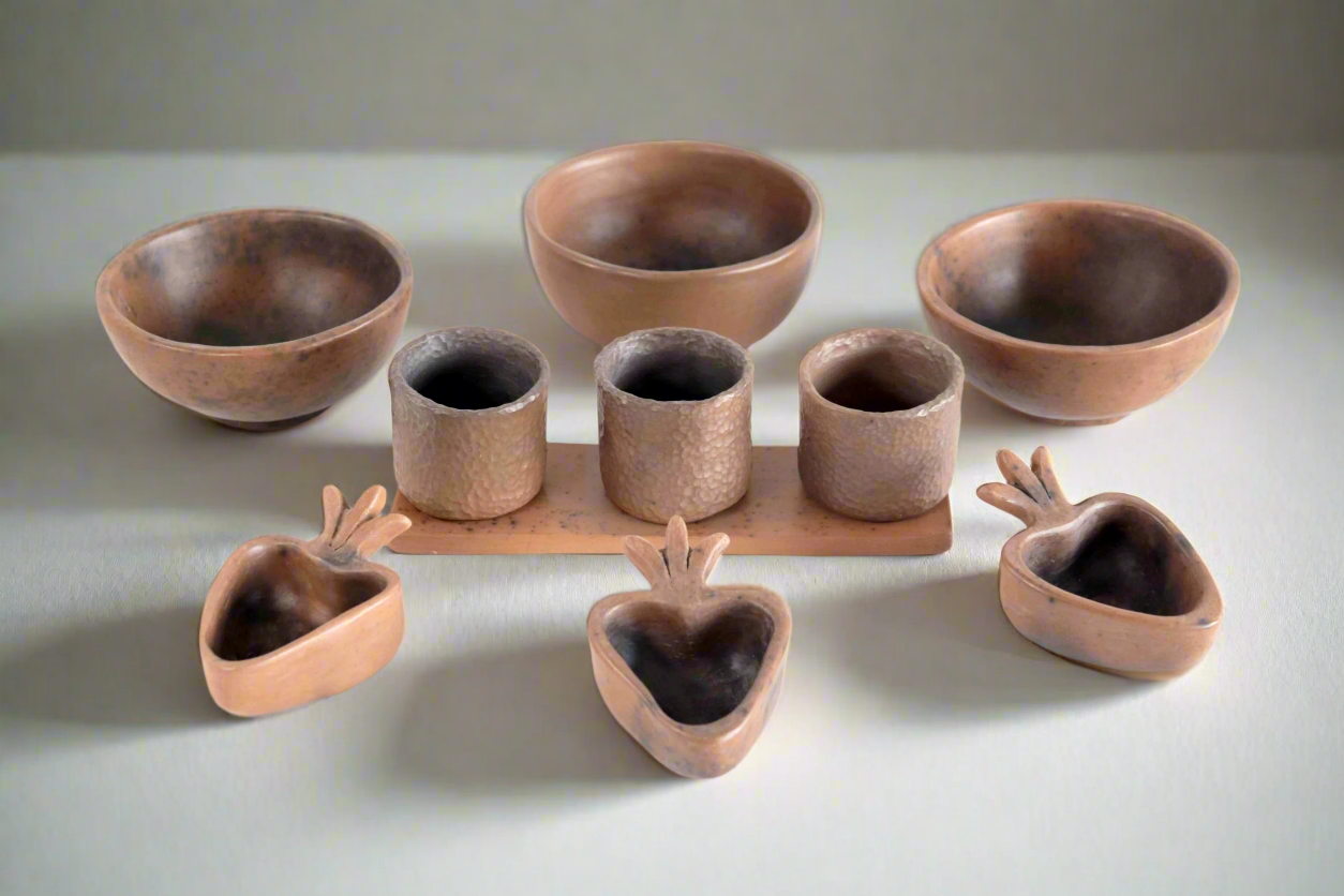 Set of vasos, caballitos and heartes Clay Trejo