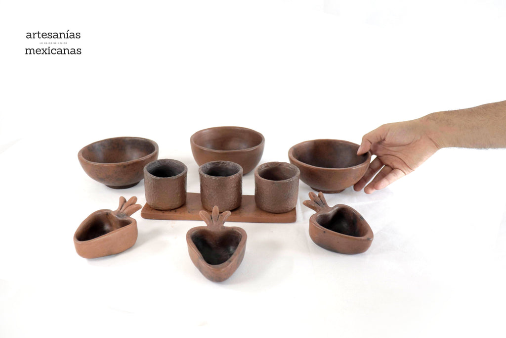 Set of vasos, caballitos and heartes Clay Trejo