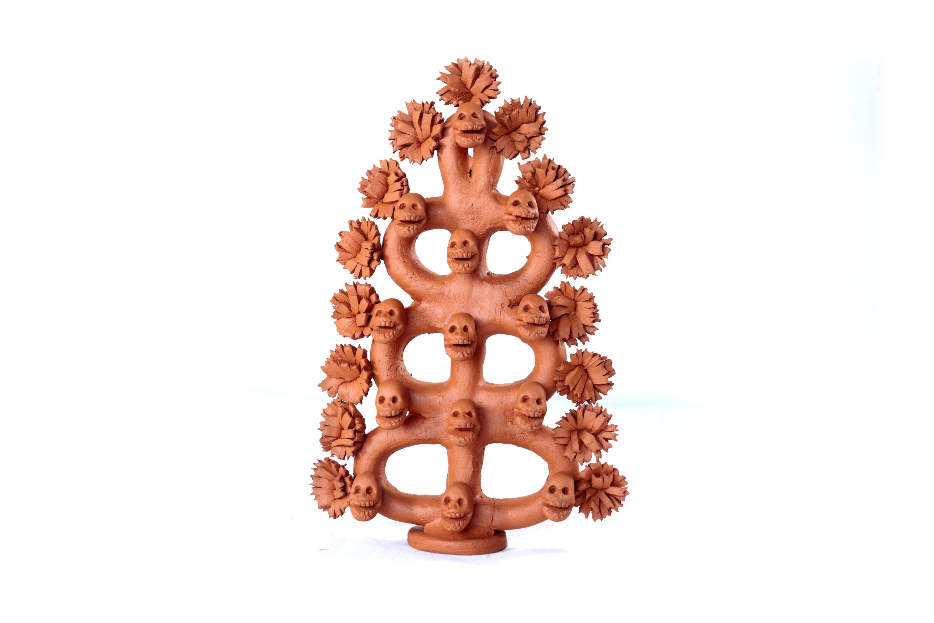Tree of Life - Natural Clay - 10.6 in. - Made to Order Lizbeth Cruces