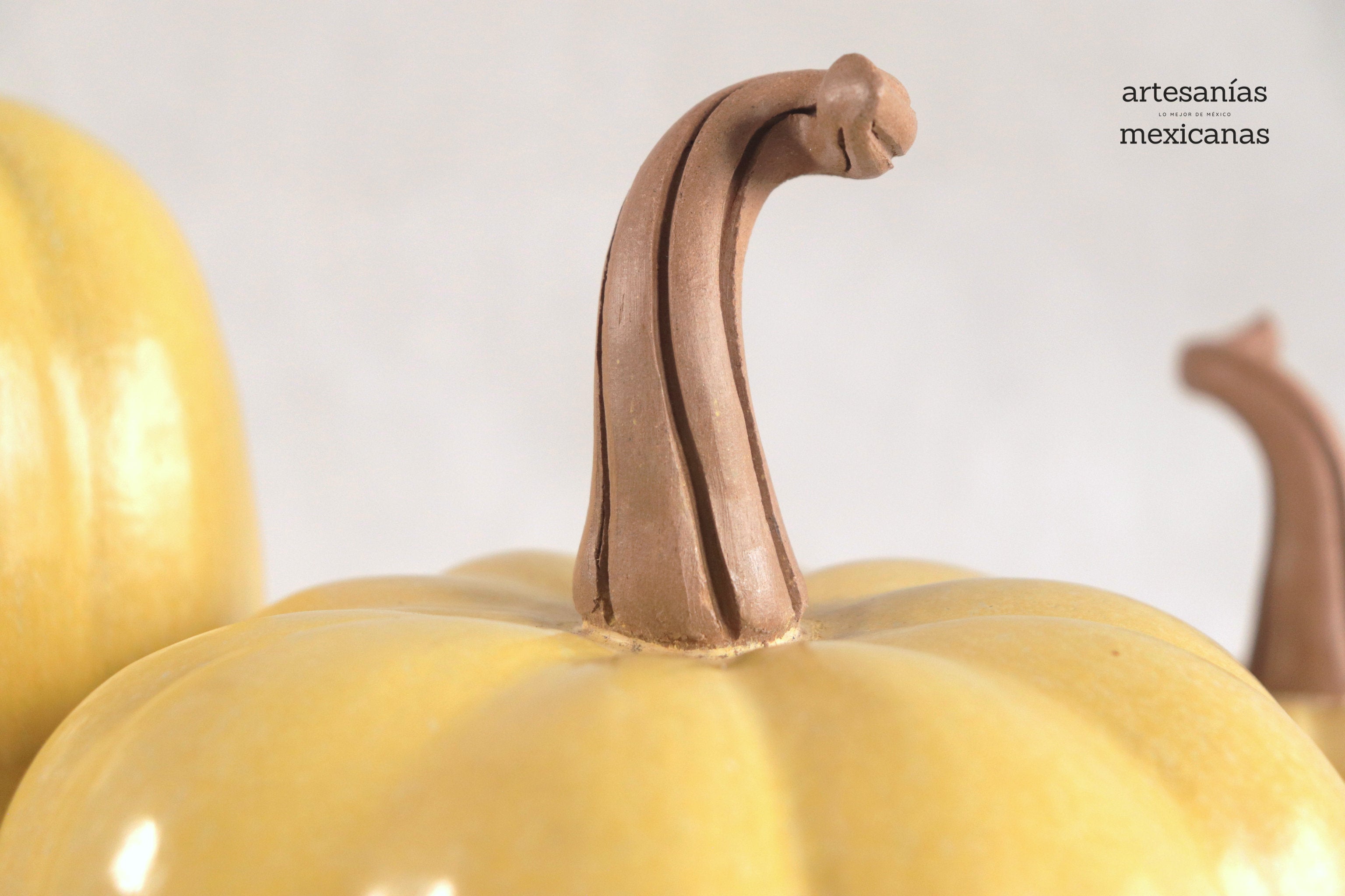 Set of 3 Pumpkins yellow Trejo